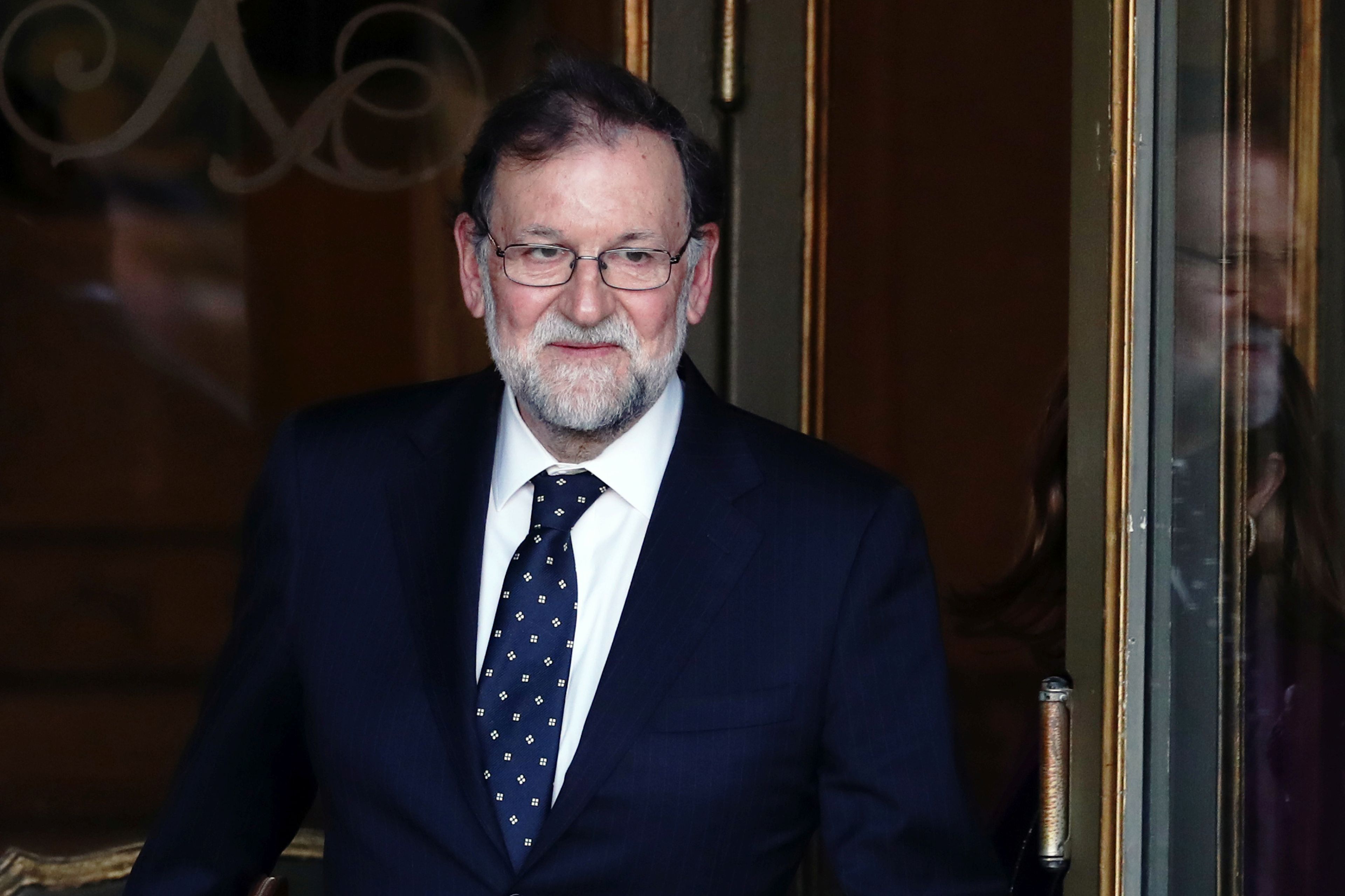 El expresidente del Gobierno y exlíder del PP, Mariano Rajoy
