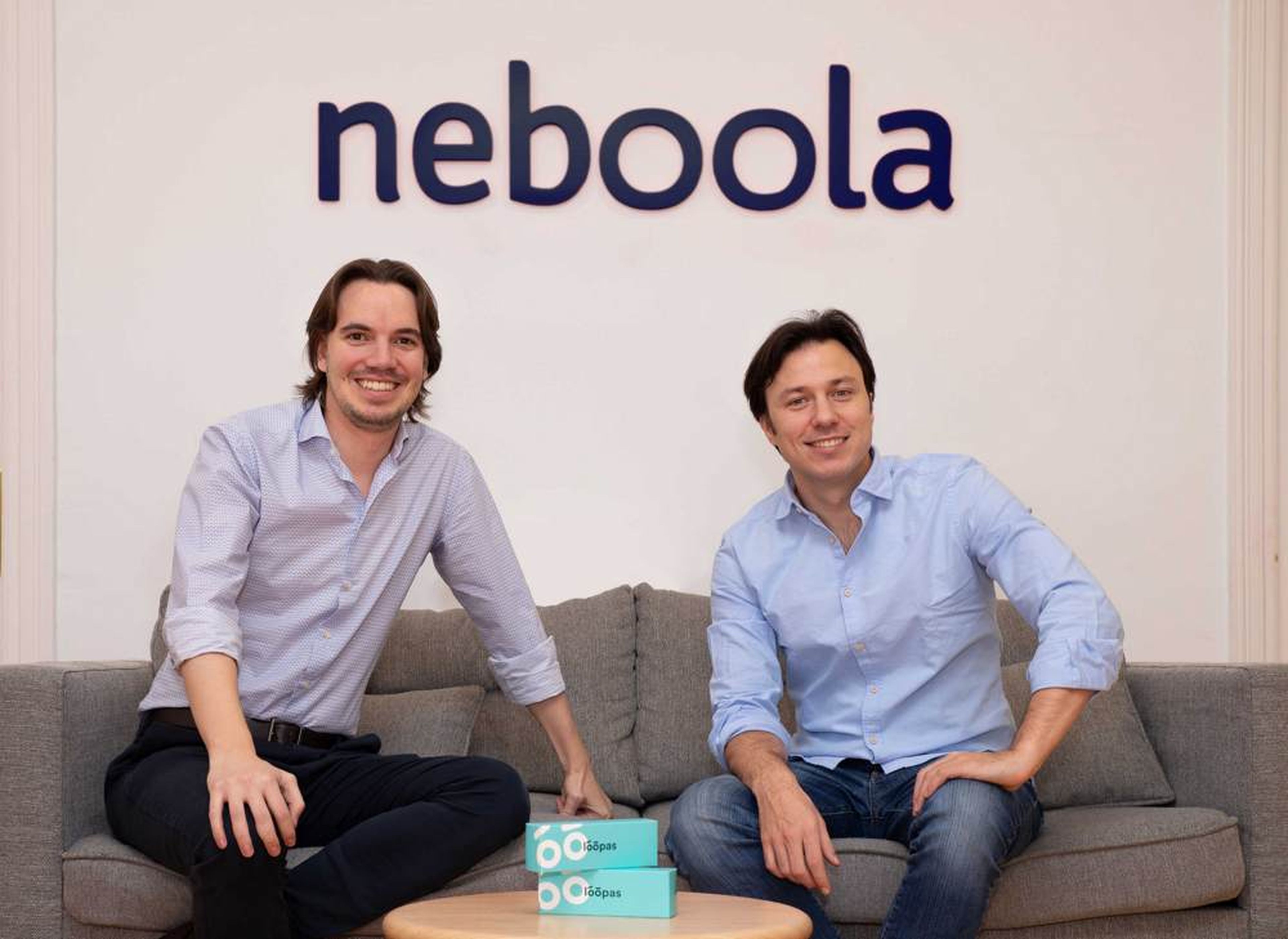 Enrique de Mateo (izquierda) y Daniel Marcos (derecha), fundadores de Neboola.