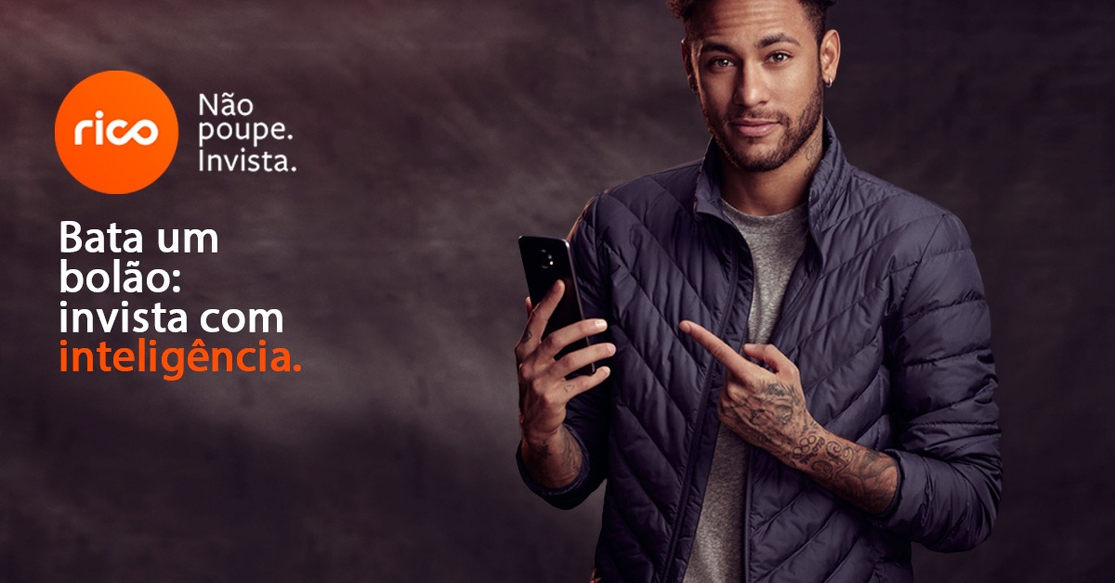 Neymar, en un anuncio de Rico
