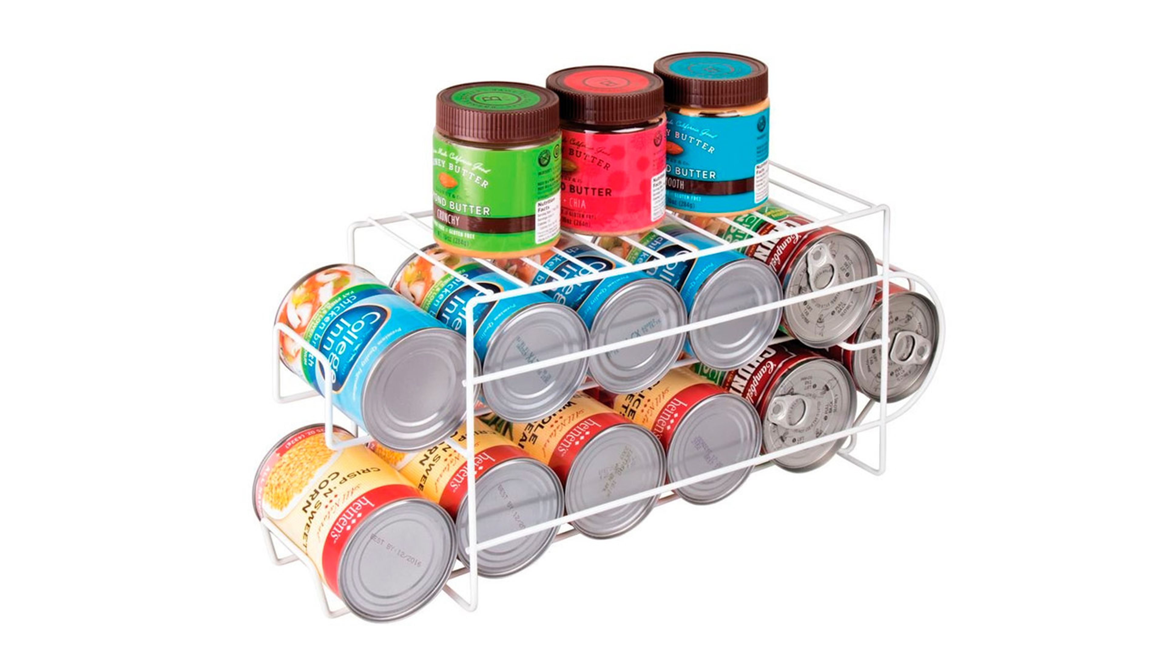 Organizador de latas (45,5 cm x 14,8 cm x 20,2 cm) MetroDecor