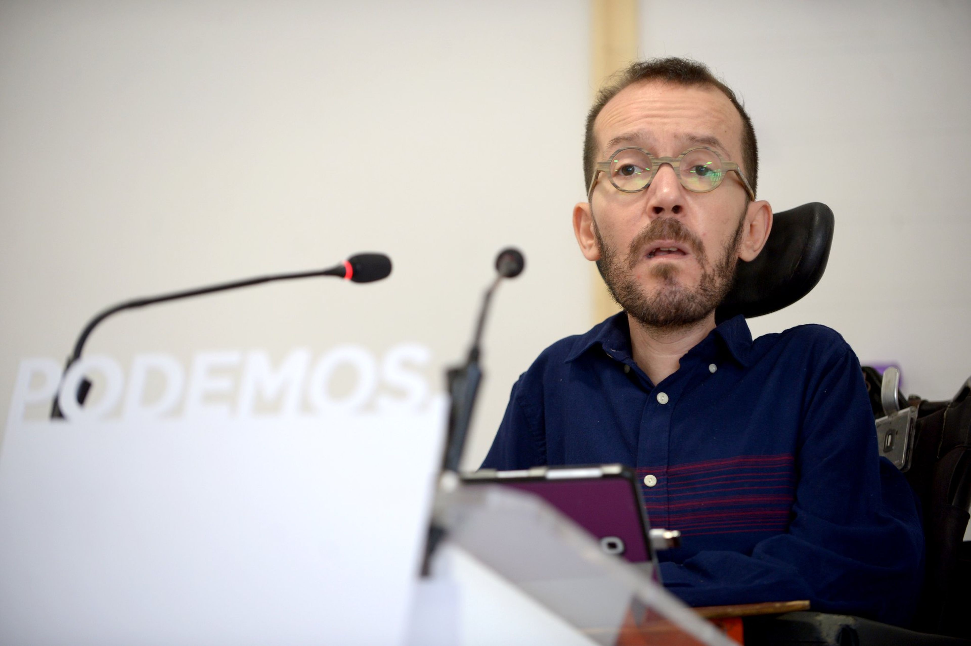 Pablo Echenique, de Podemos.