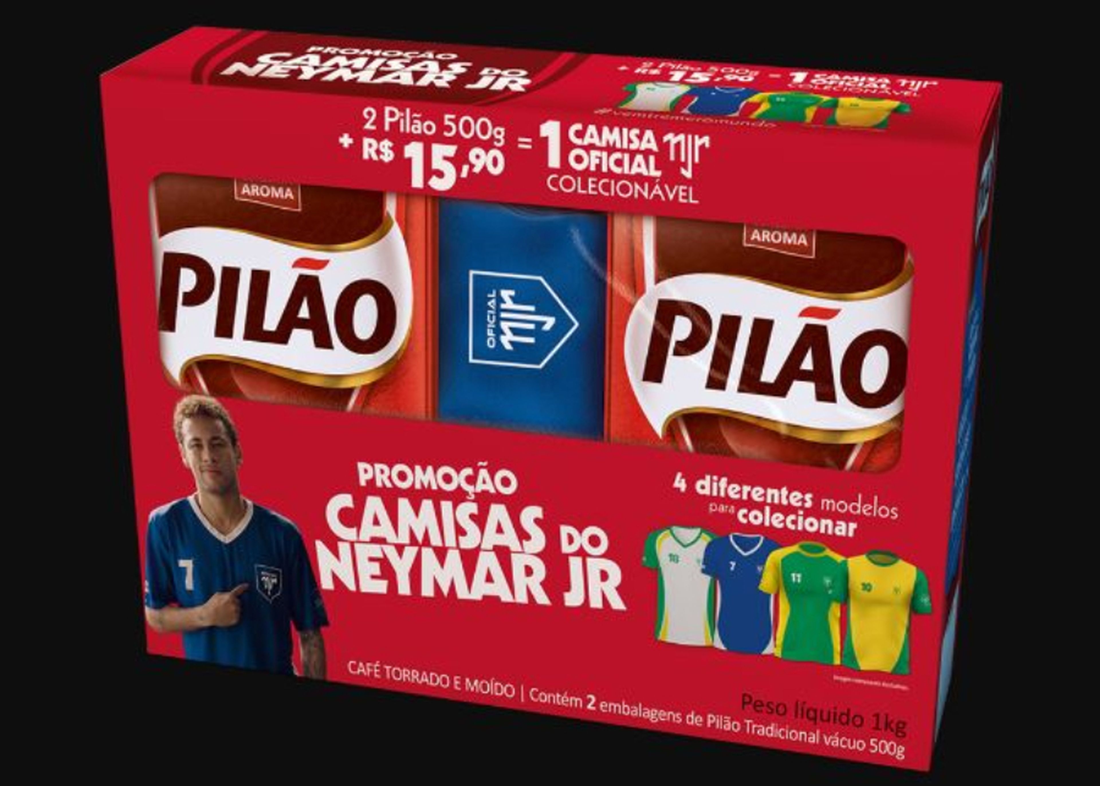 Una promoción de Neymar con Cafés Pilão