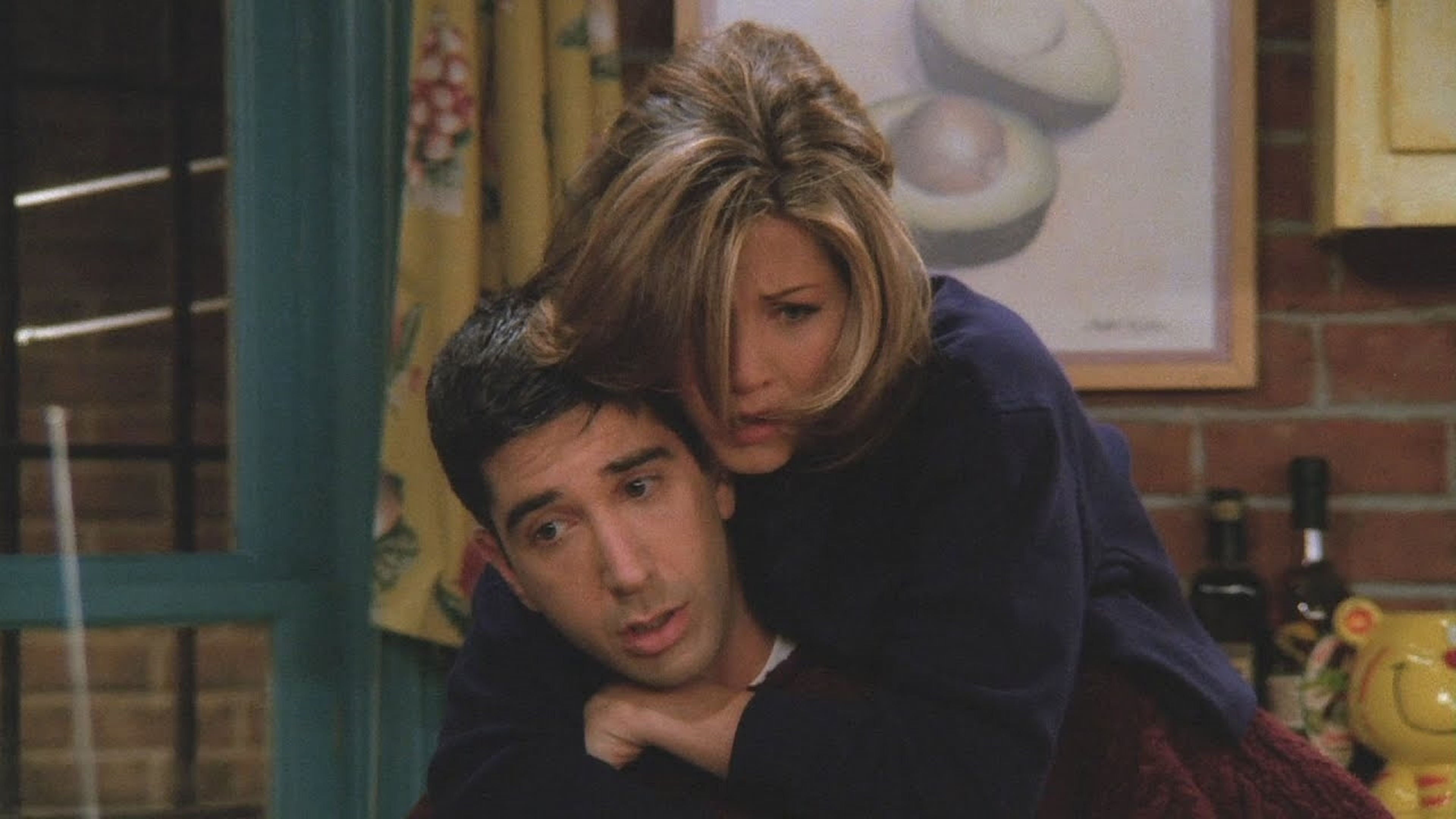 Ross y Rachel de Friends.
