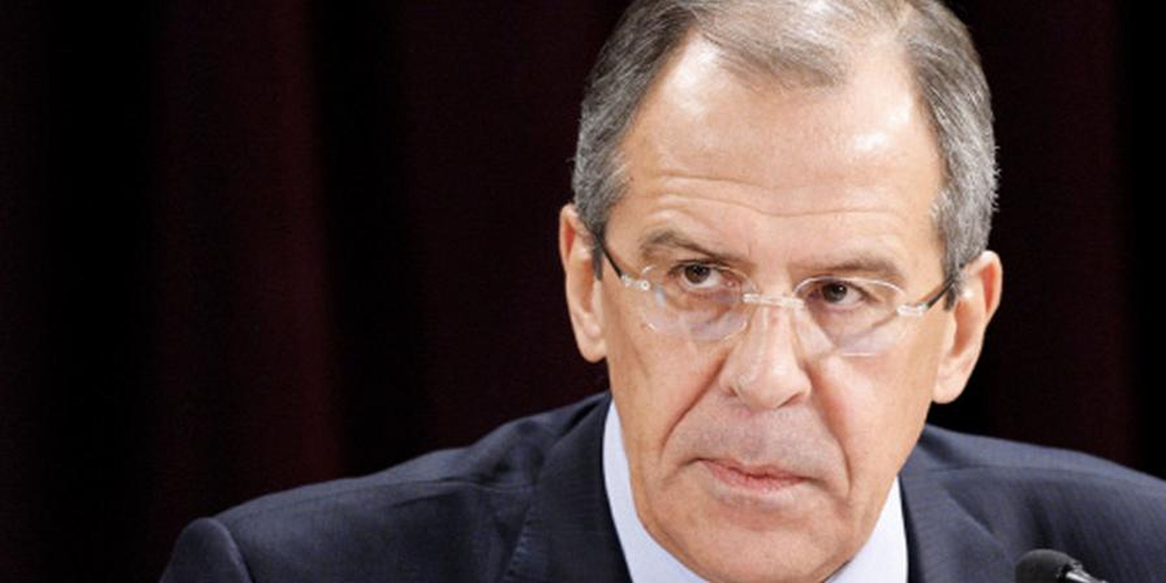 Sergey Lavrov, Ministro ruso de Asuntos Exteriores.