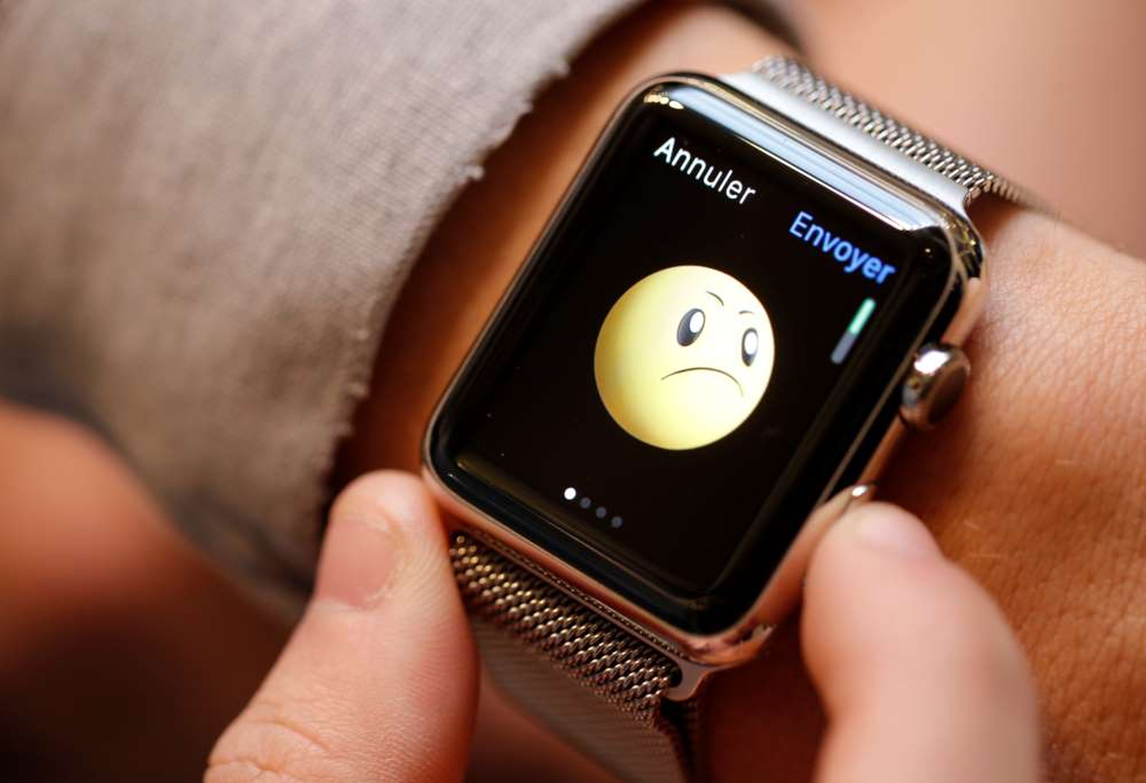 Smiley en el Apple Watch