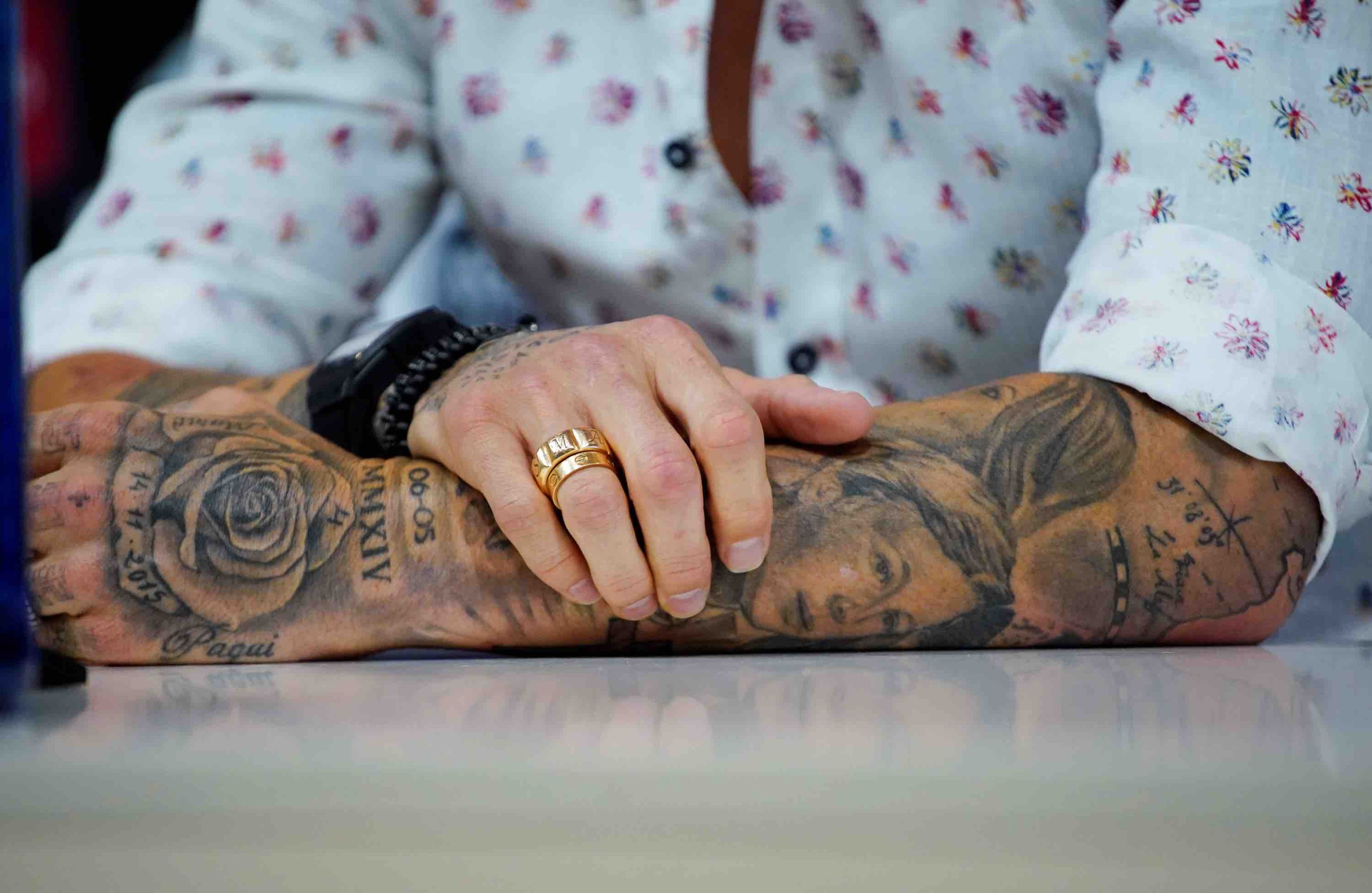 Tatuajes Sergio Ramos.
