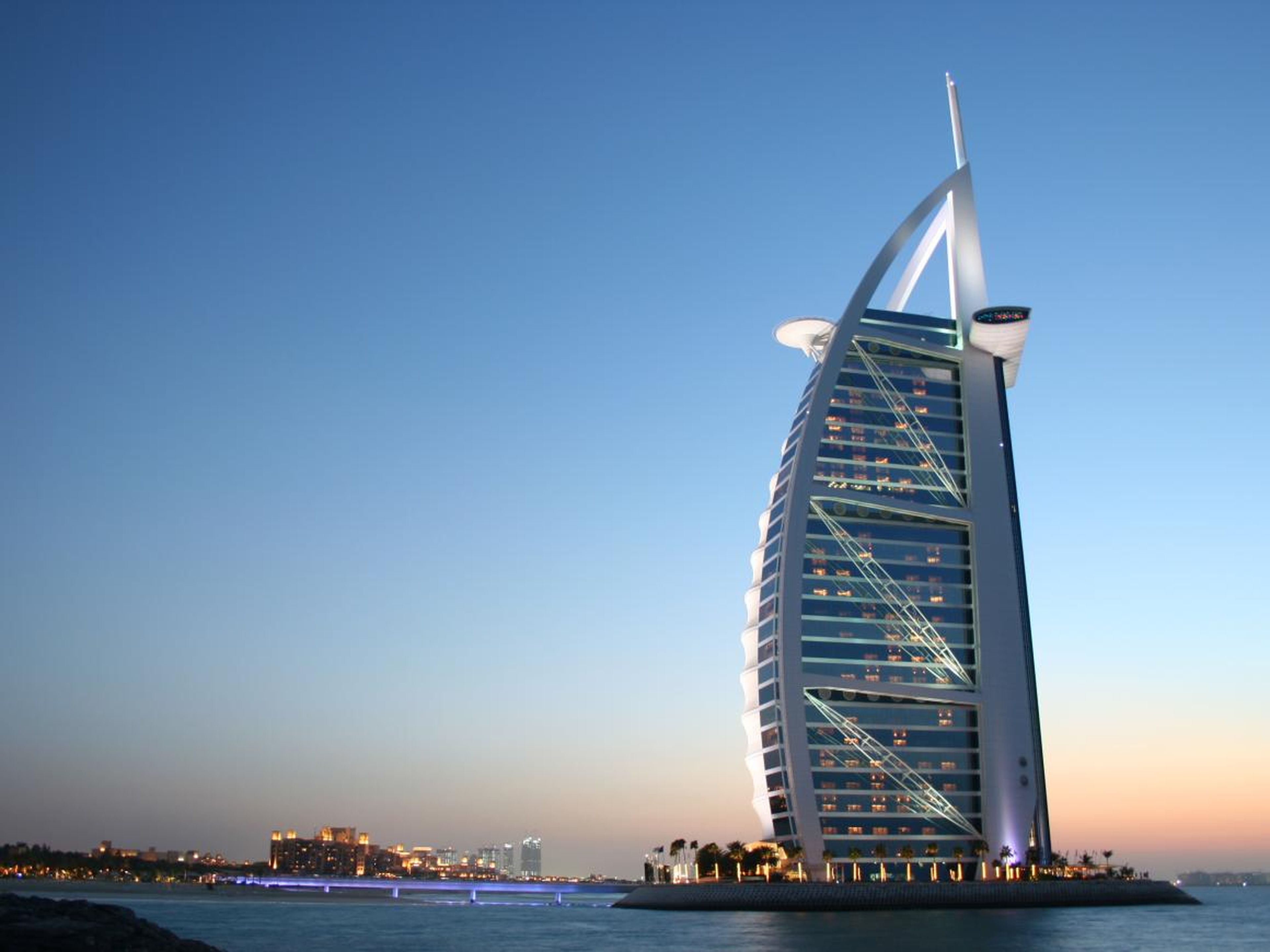 Una foto de Dubai en los Emiratos Árabes Unidos.