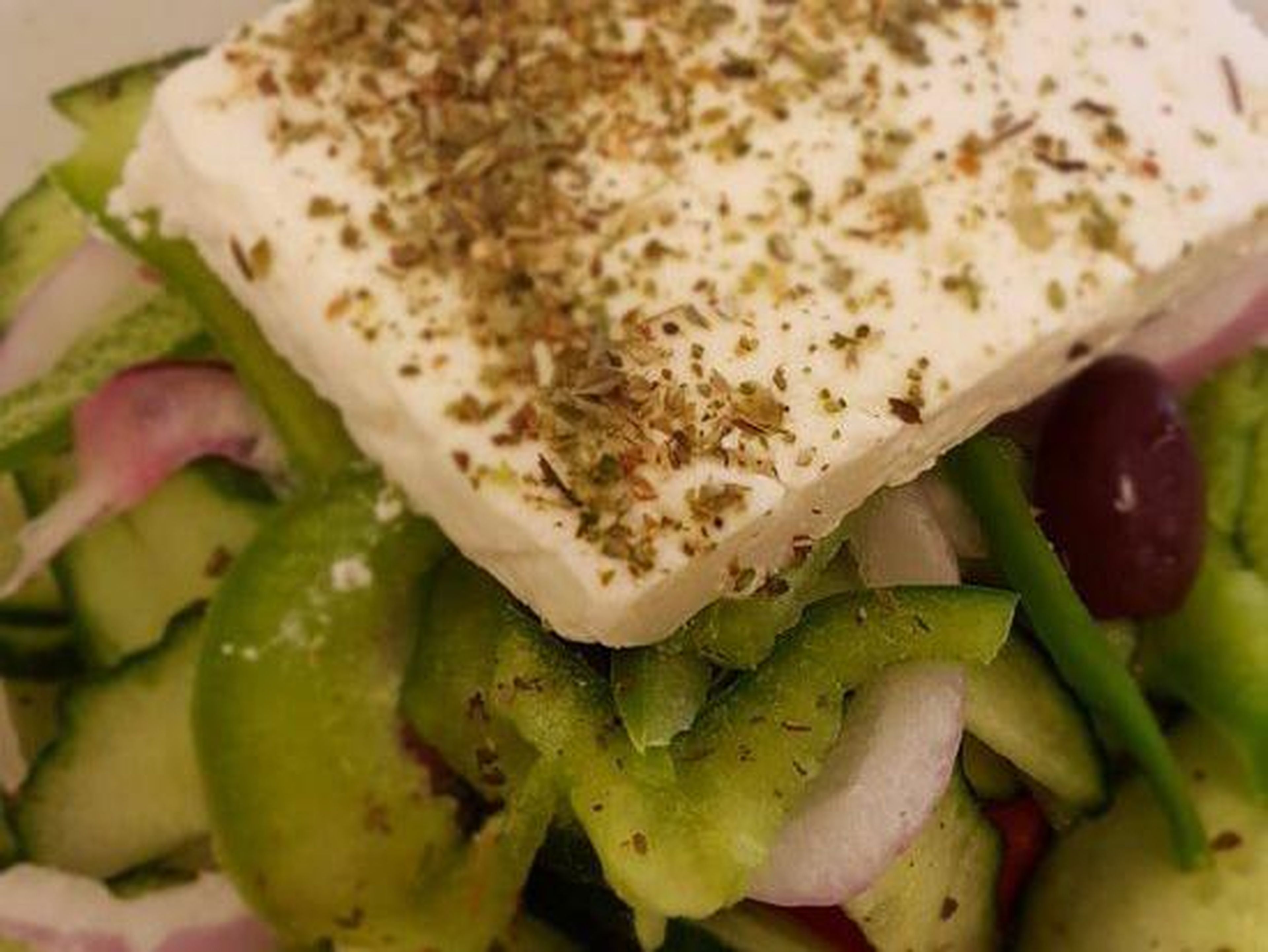 You can get an authentic Greek salad in Sparta's IKEA food court.
