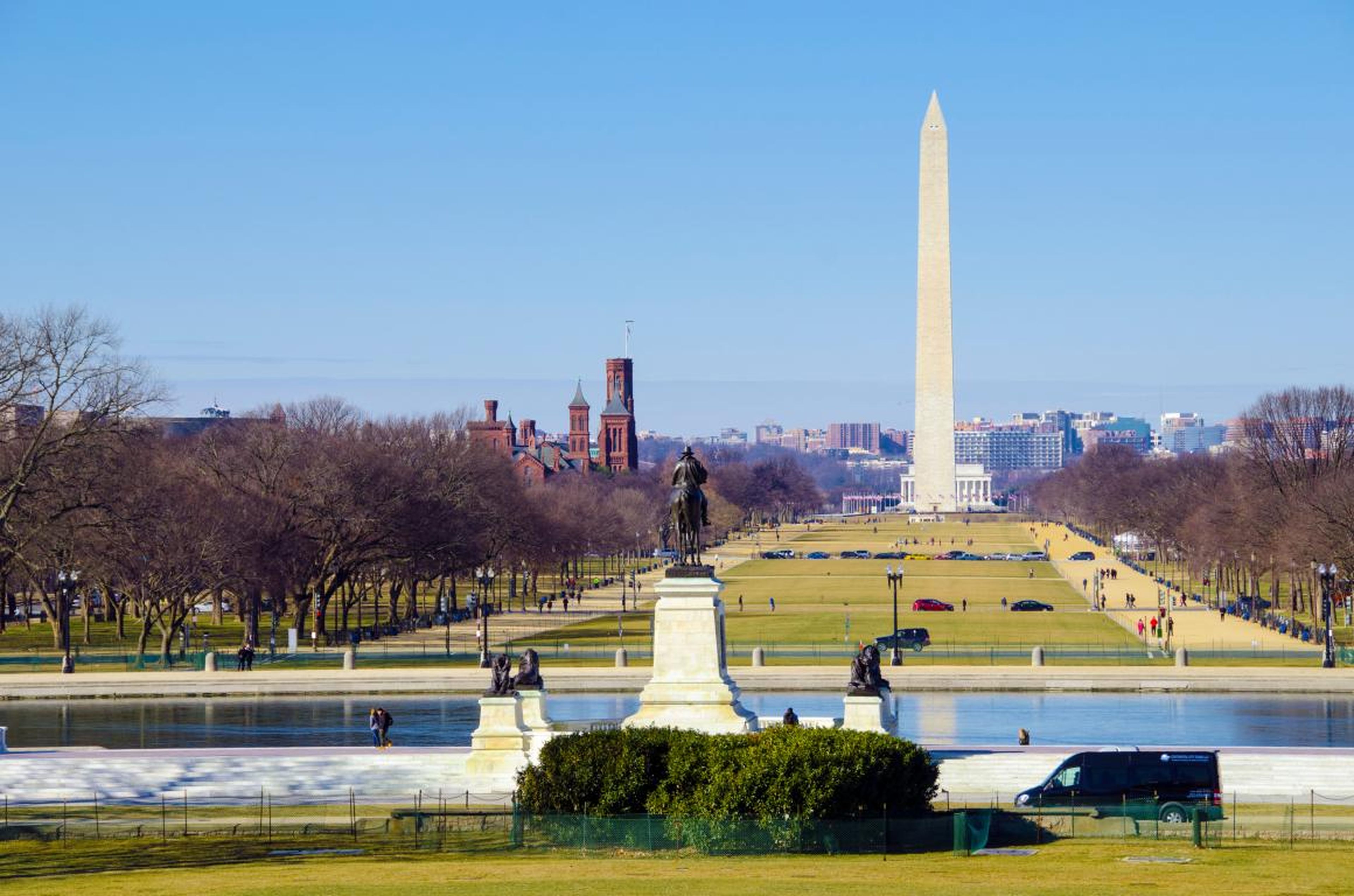 Muchos monumentos y museos de Washington DC están muy cerca unos de otros.