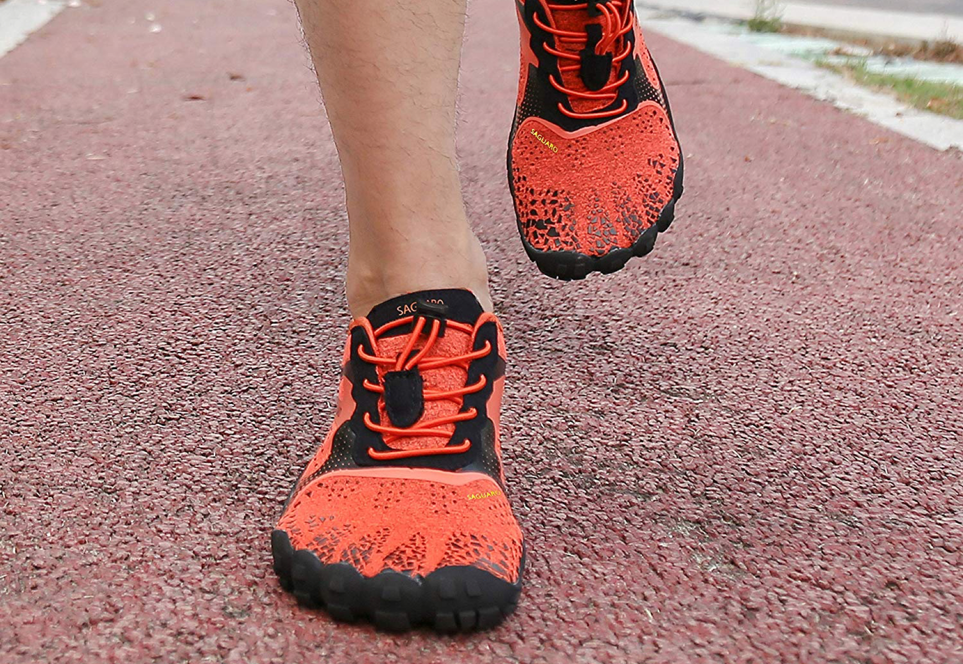 Saguaro Hombre Zapatilla Minimalista de Barefoot Trail Running Zapatillas de Deporte 