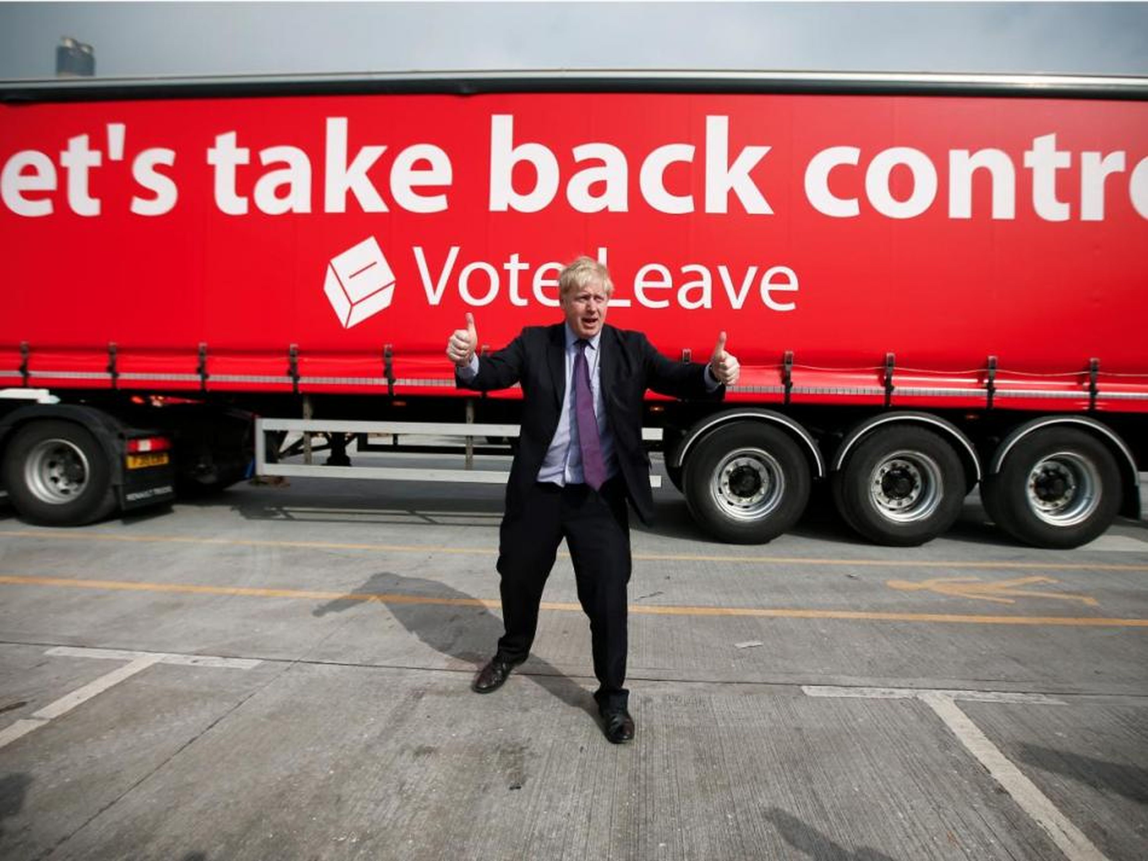 El 21 de febrero Boris se puso a favor de la salida de la UE, dando un impulso significativo a su campaña "Leave"