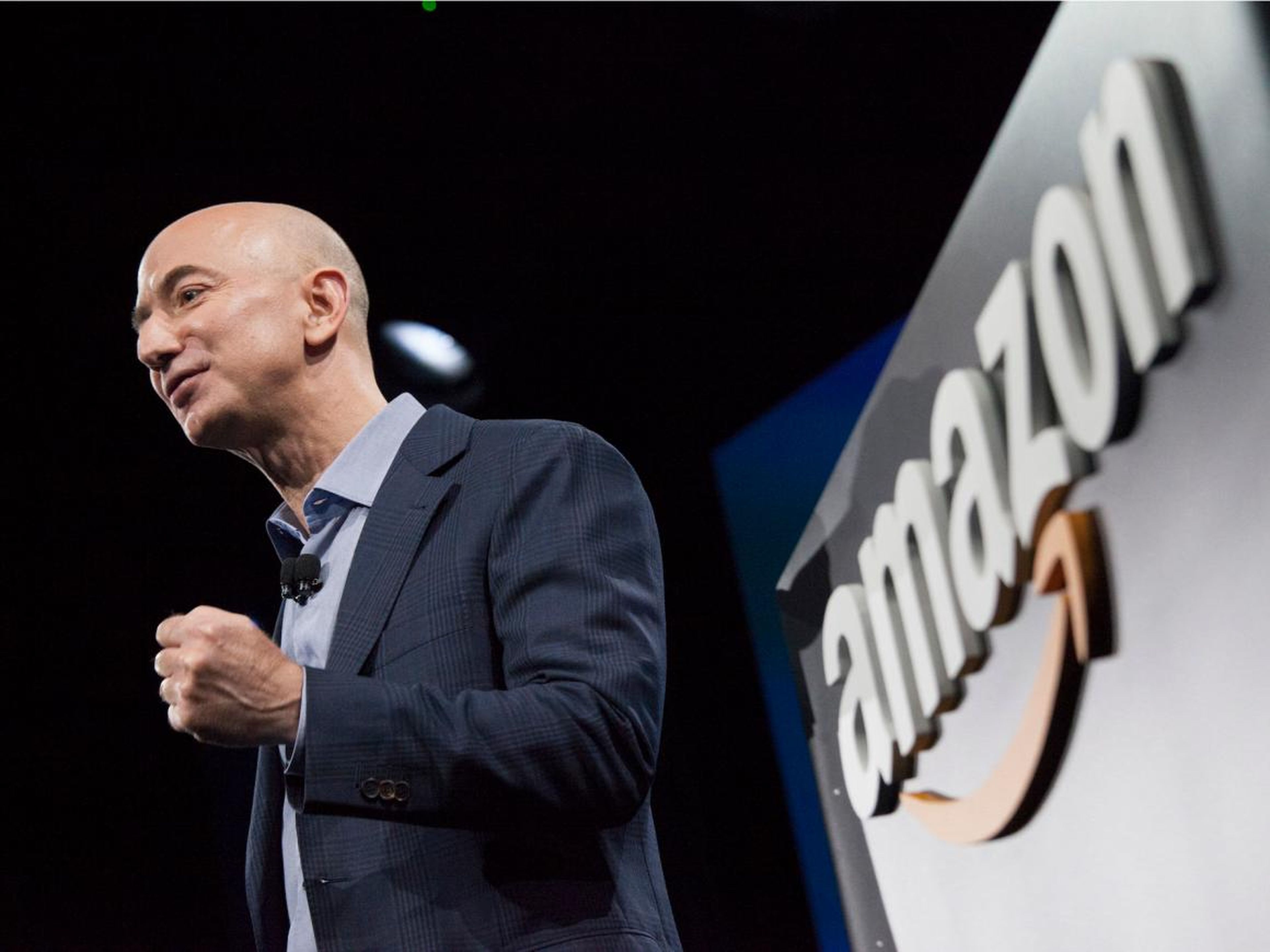 CEO de Amazon, Jeff Bezos.