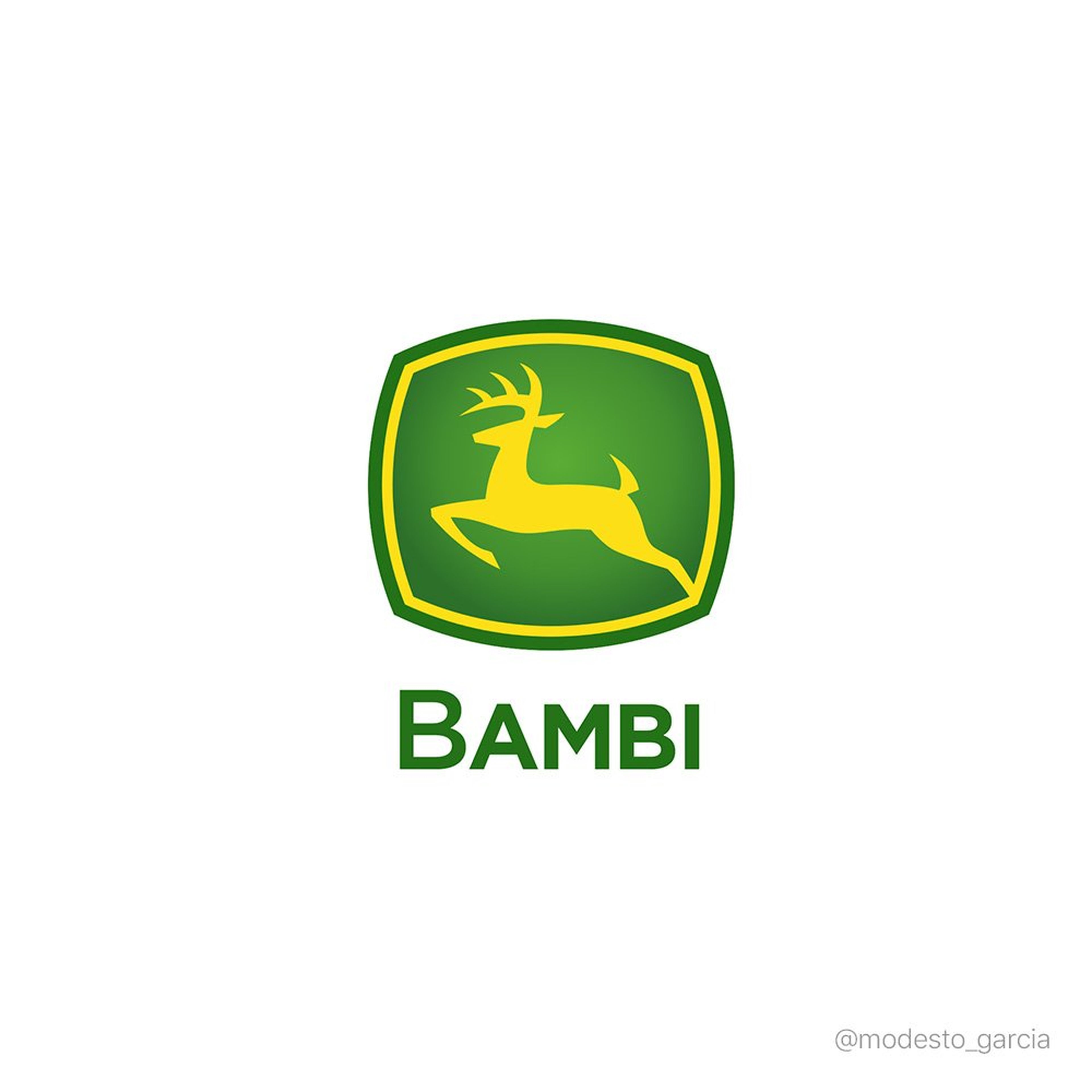 Si Bambi fuera un logo