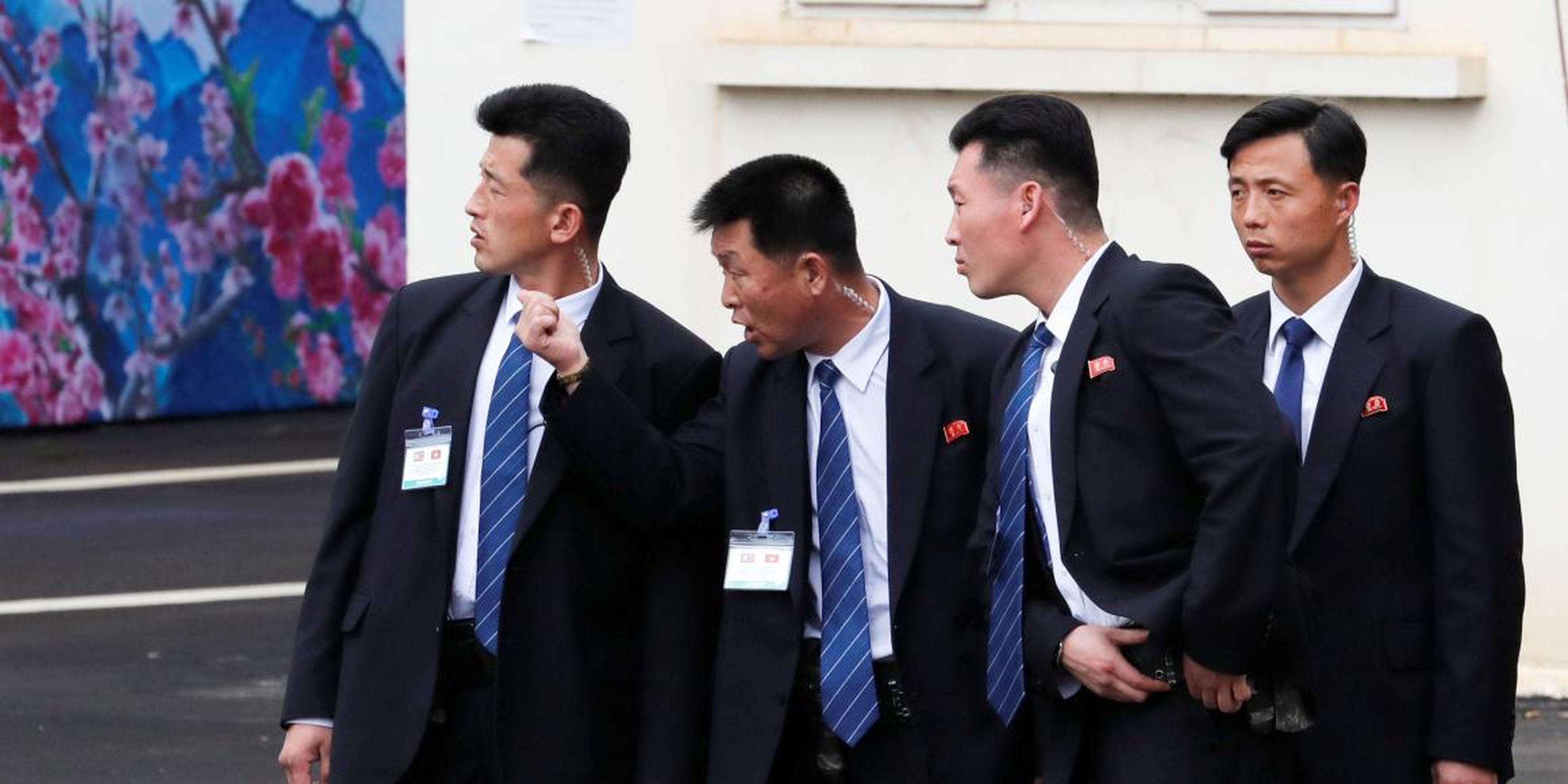 Guardaespaldas de Kim Jong Un