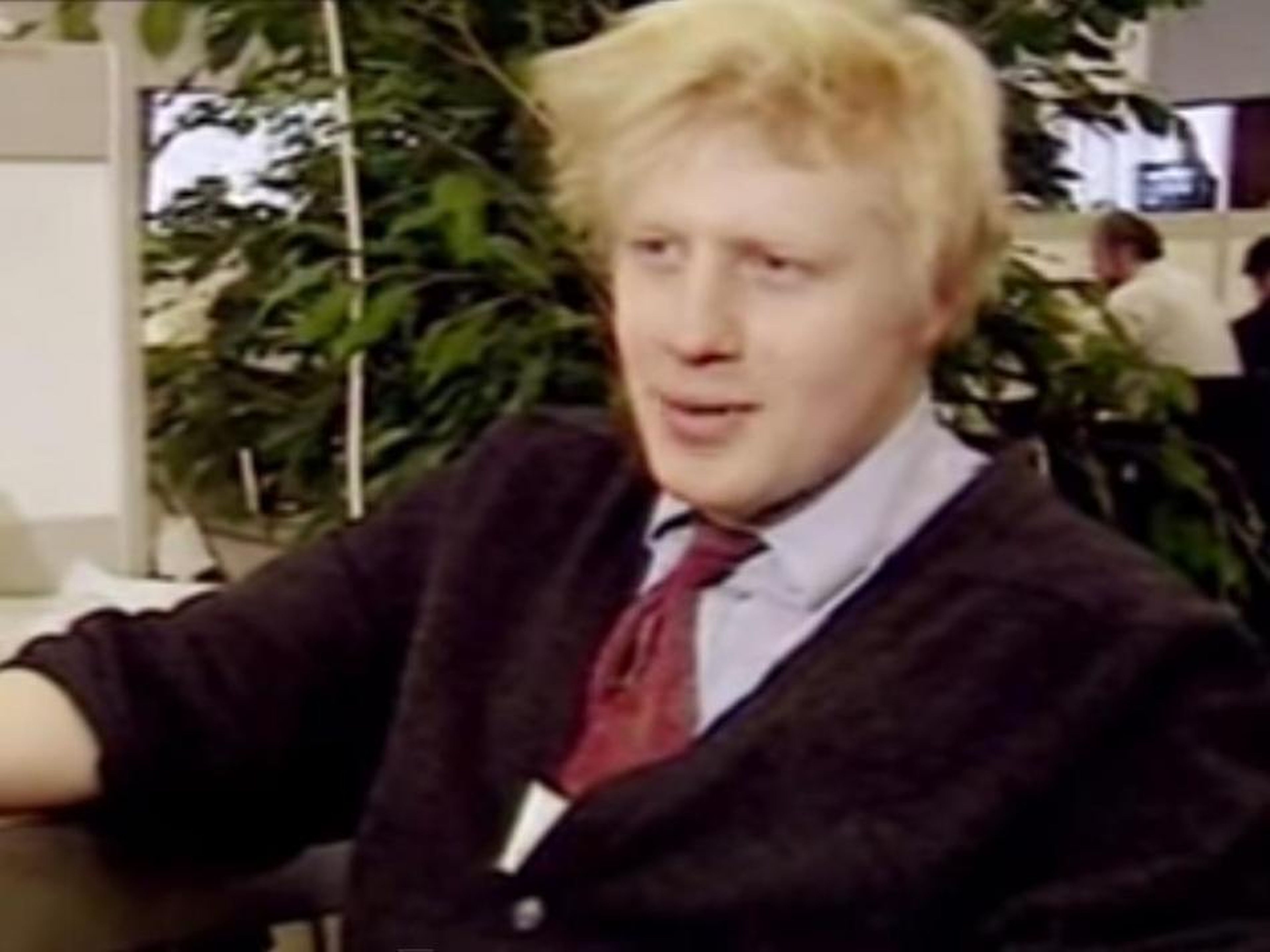 Boris Johnson de periodista