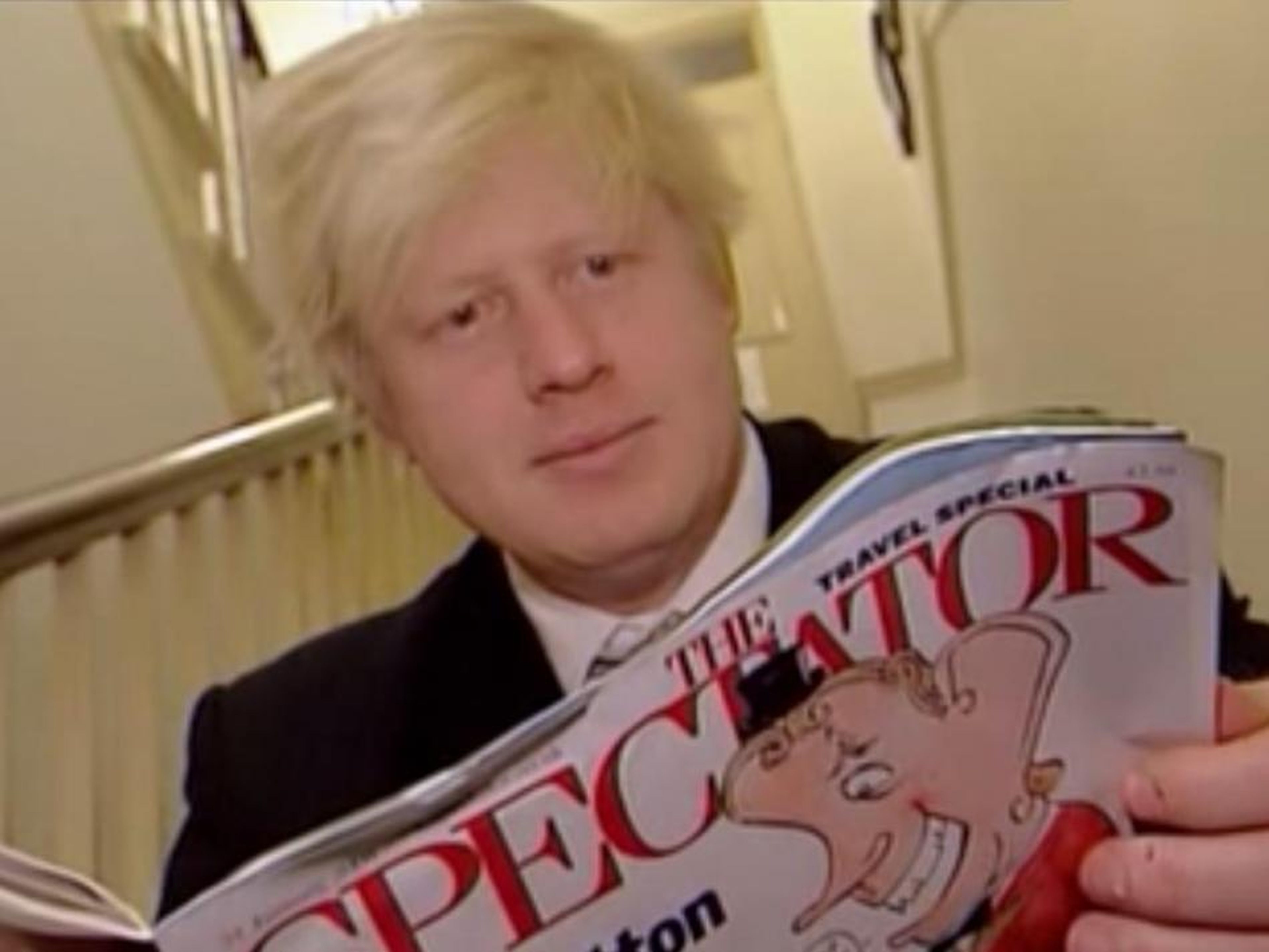 Boris con The Spectator
