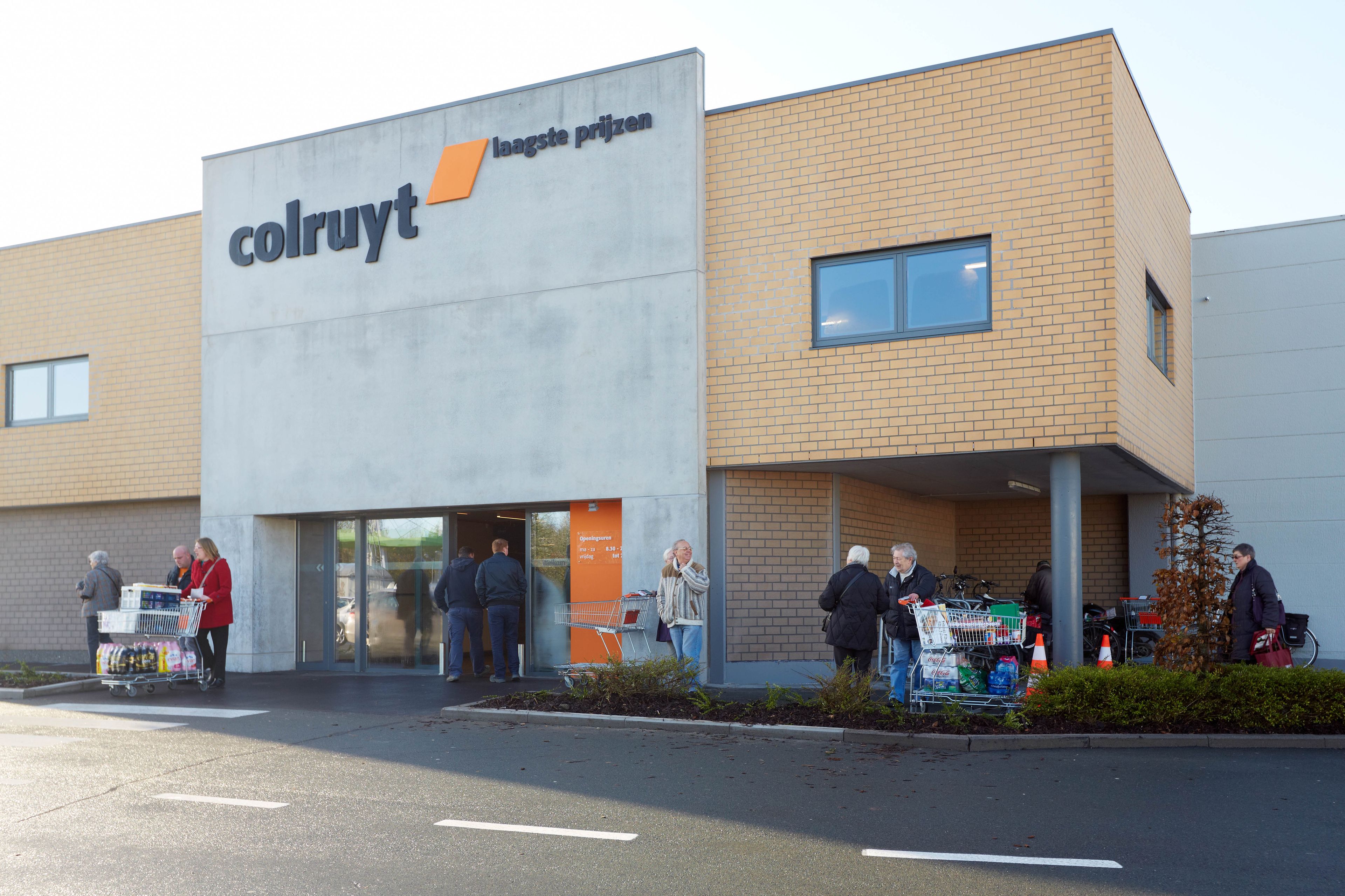 La cadena de supermercados Colruyt es líder en Bélgica