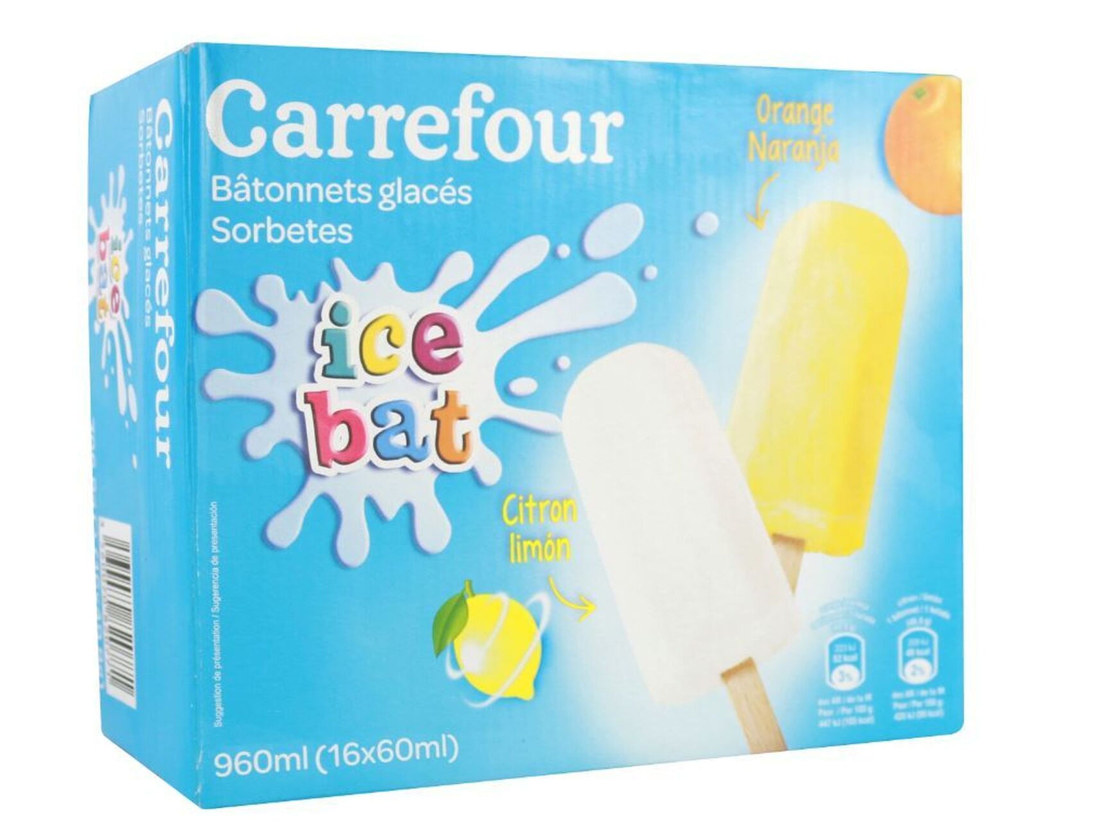 Carrefour Ice Bat Naranja