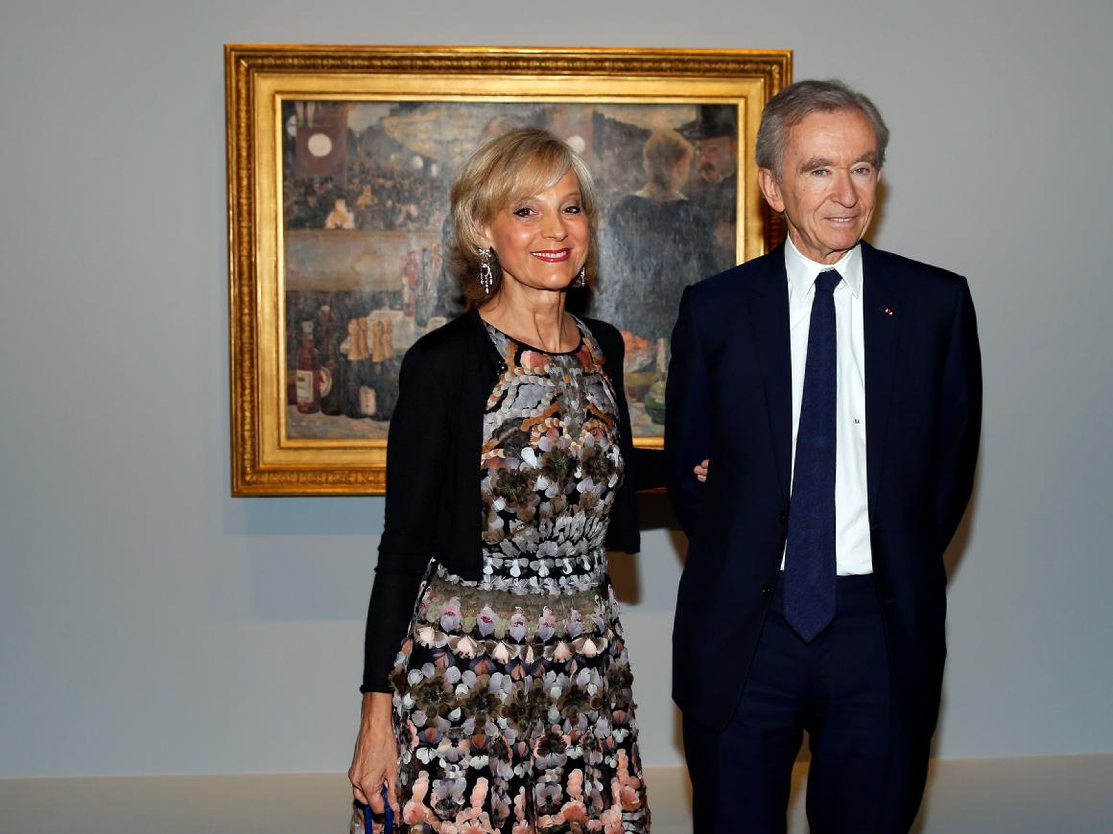 El multimillonario, Bernard Arnault, es un coleccionista de arte moderno y contemporáneo.