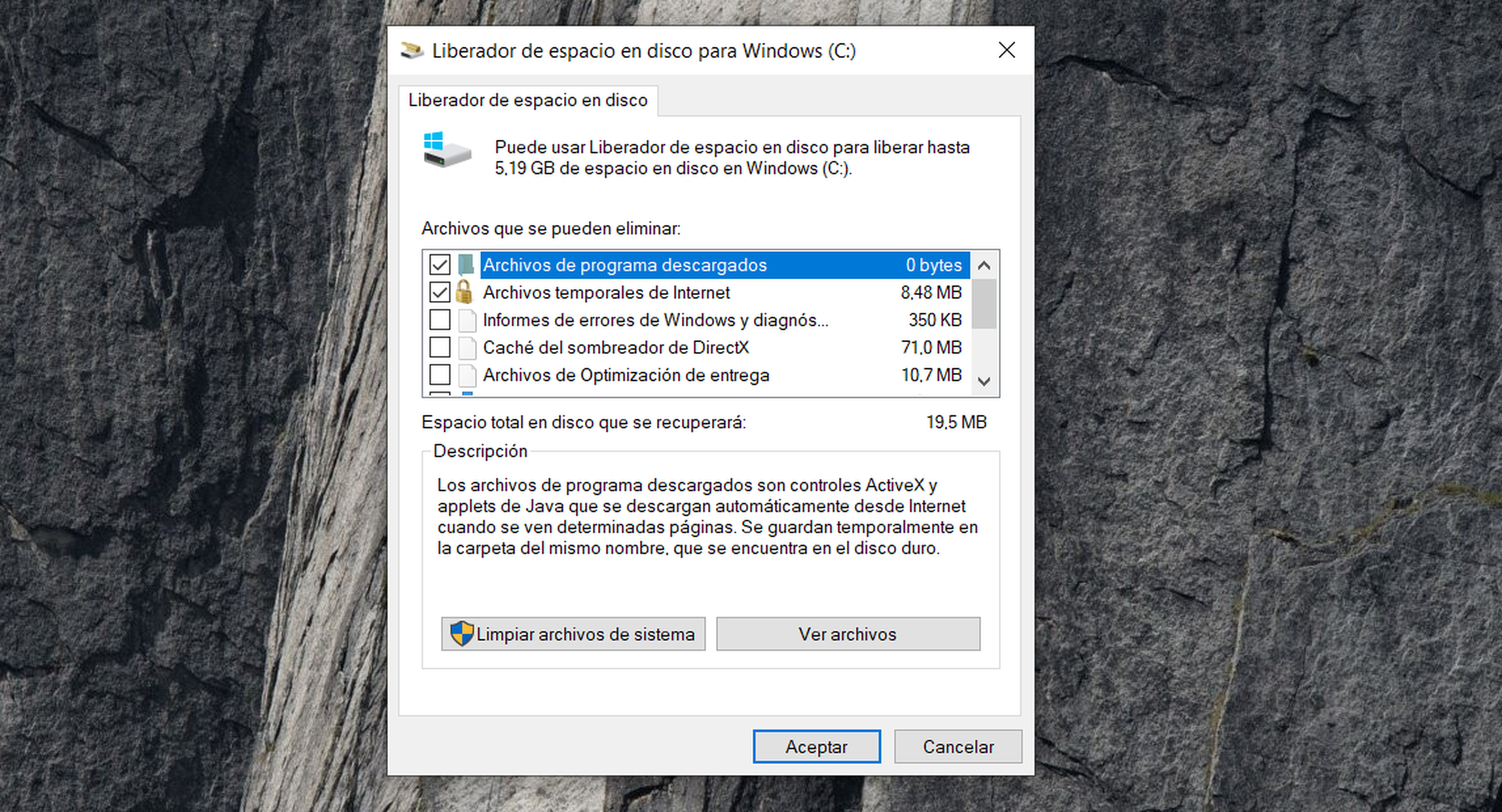 Cómo liberar espacio del disco duro en Windows 10 rápidamente