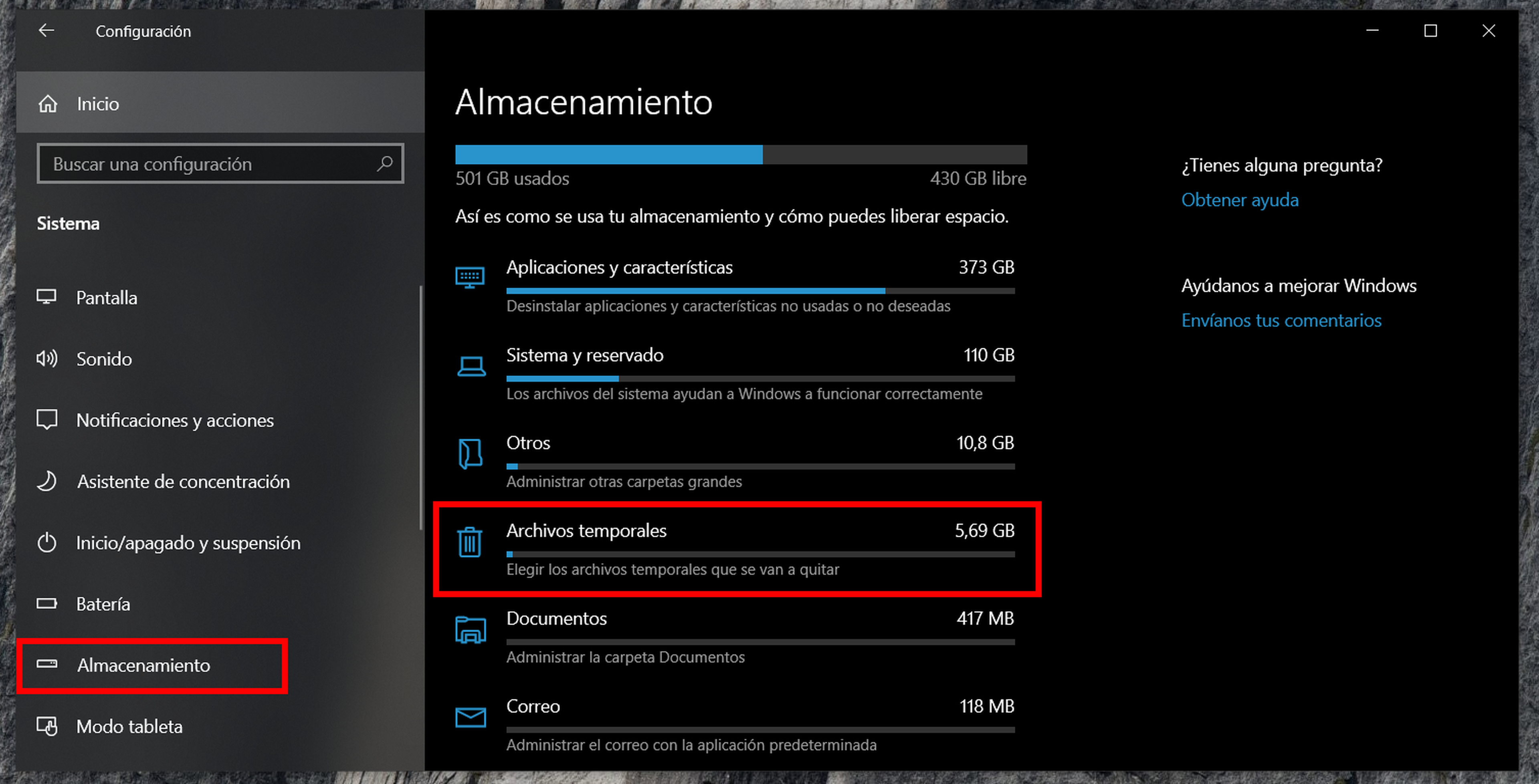Cómo recuperar espacio del disco duro en Windows 10 rápidamente