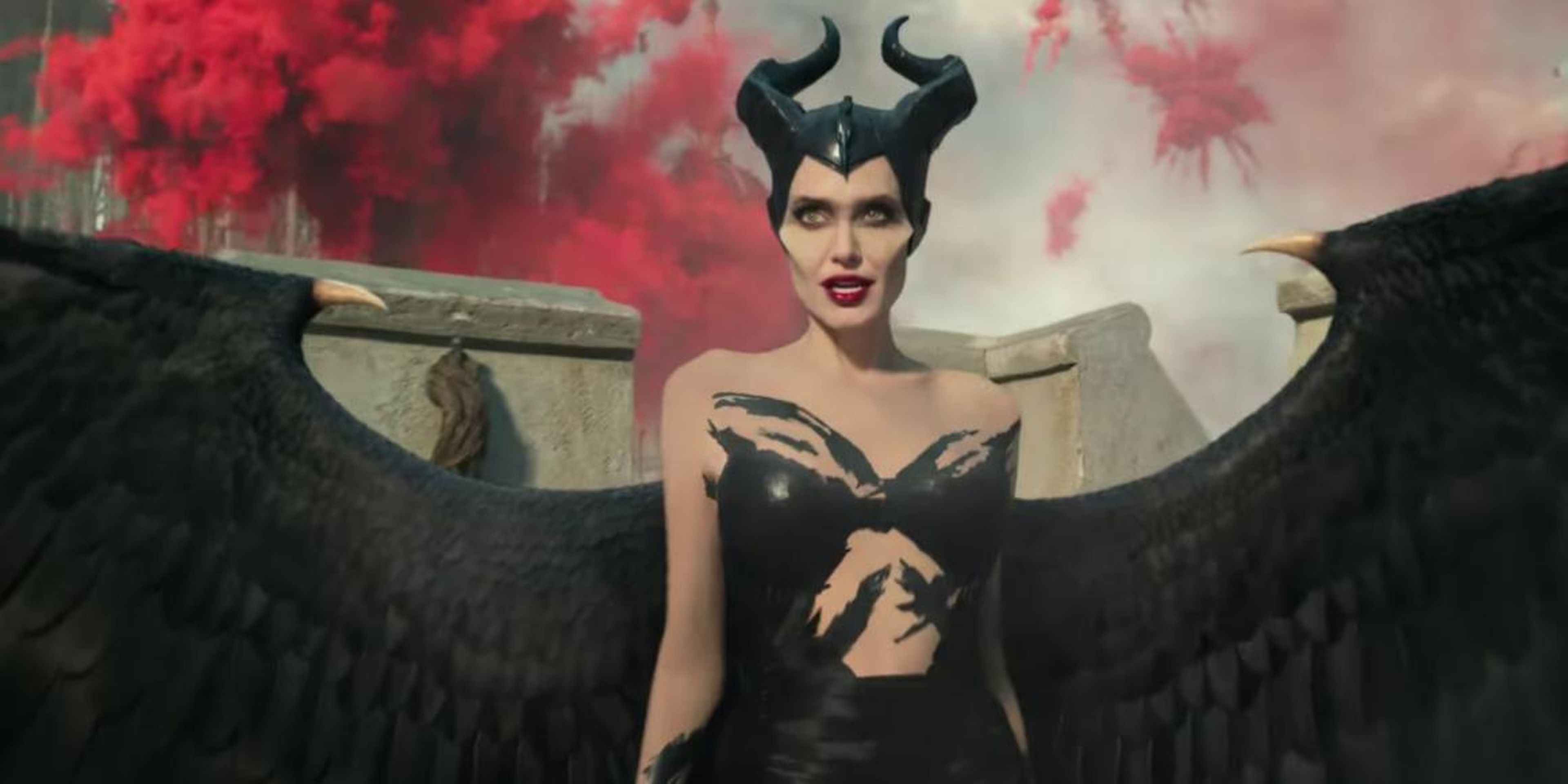Angelina Jolie stars as Maleficent.