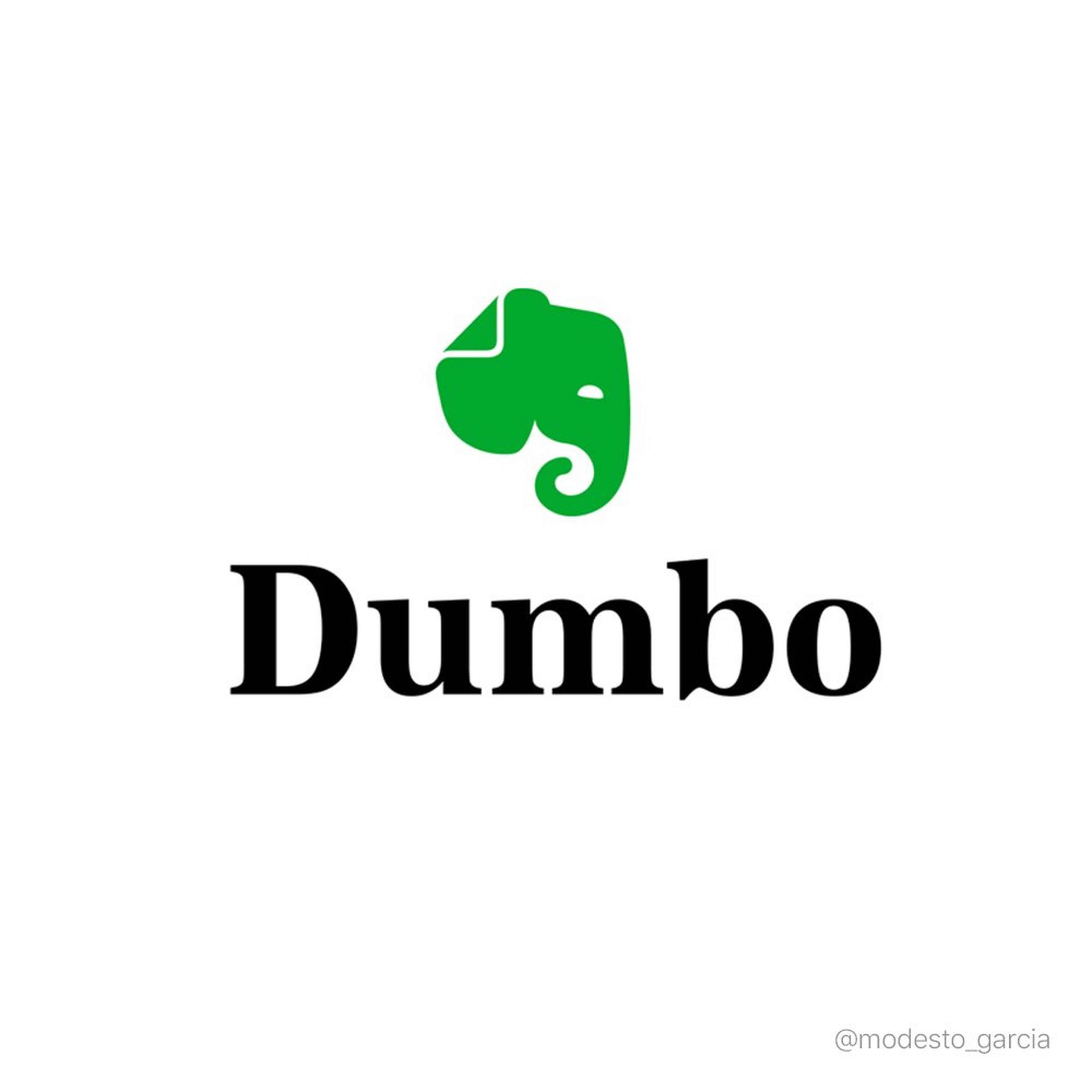 Si Dumbo fuera un logo