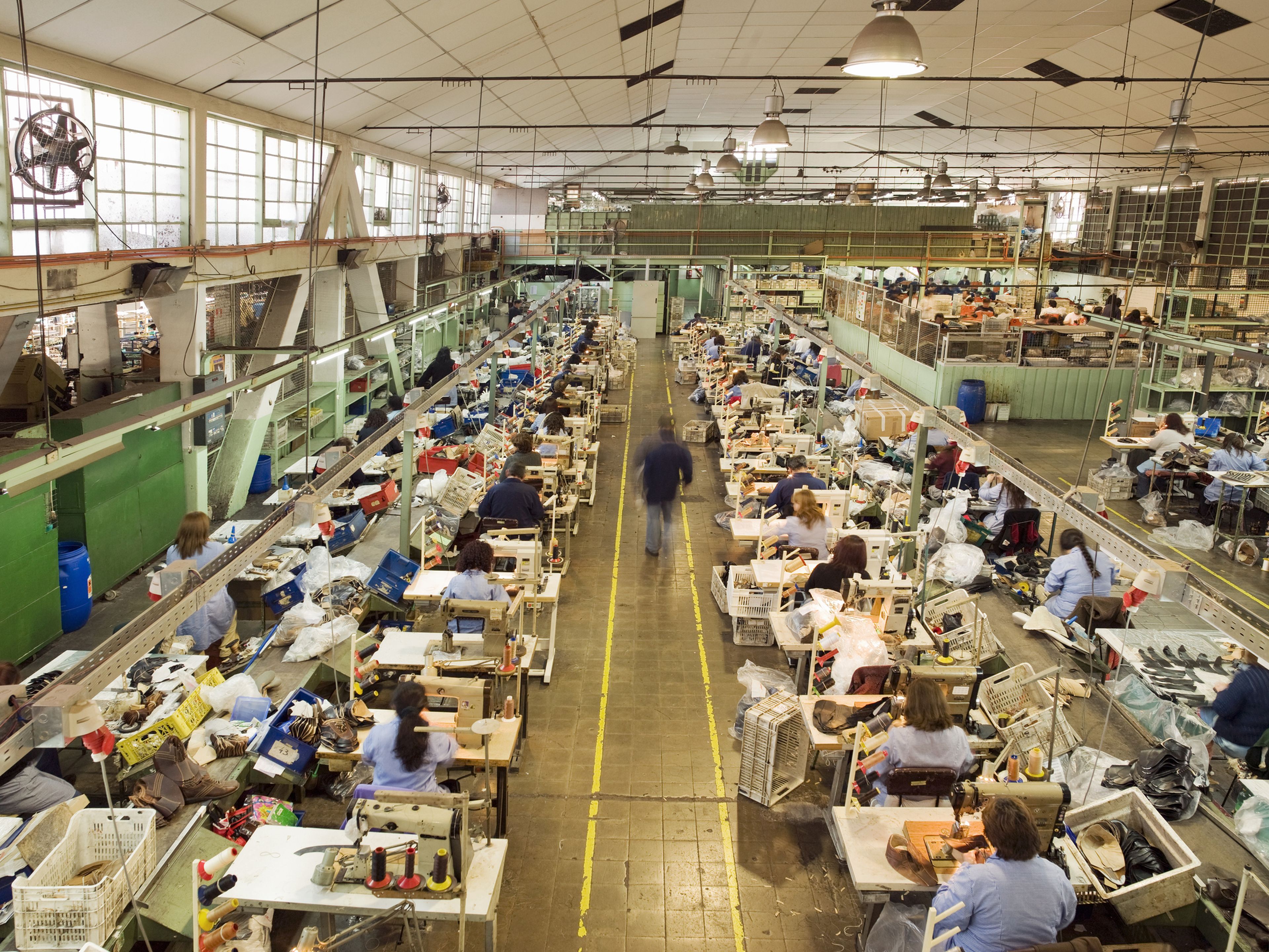 Una fábrica textil