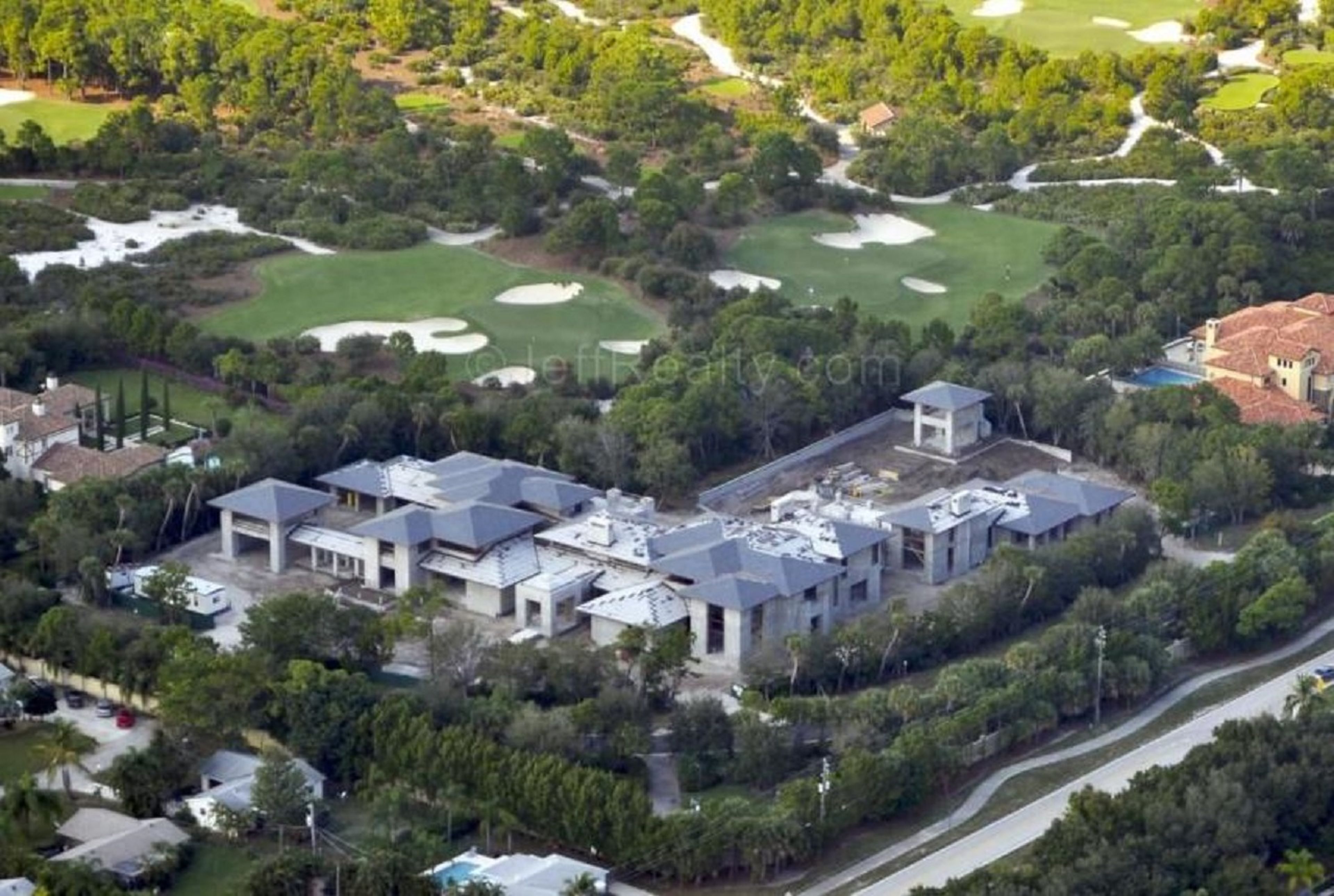 Se gastó 12,8 millones de dólares en construir la casa de sus sueños en Florida