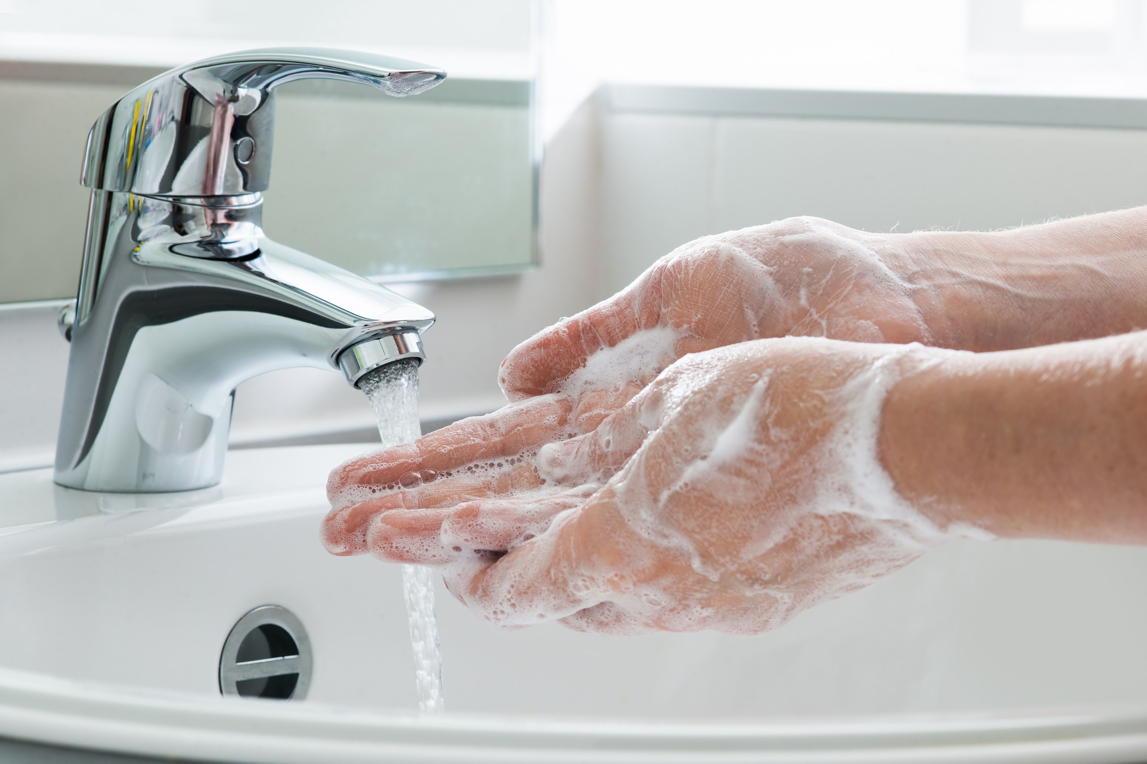 Jabón: lavarse las manos