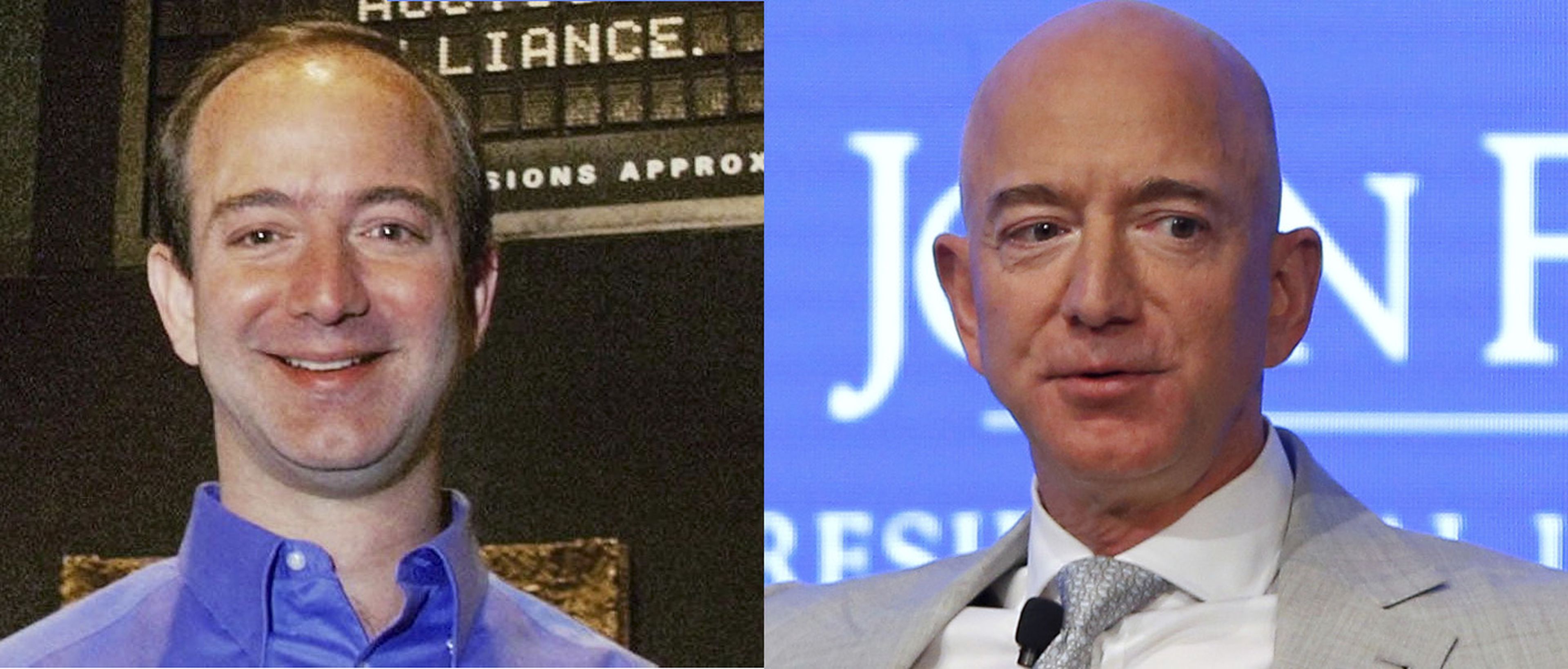 Jeff Bezos 25 años antes