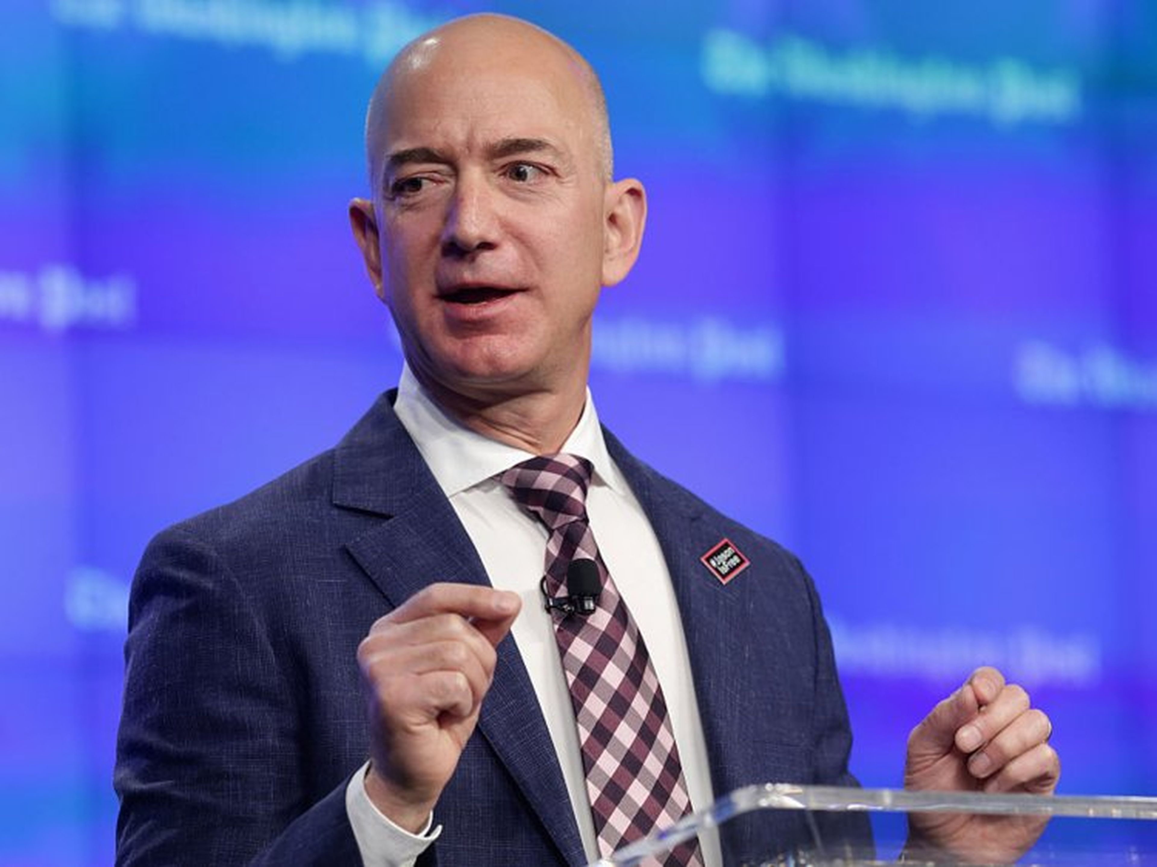 El CEO de Amazon, Jezz Bezos.