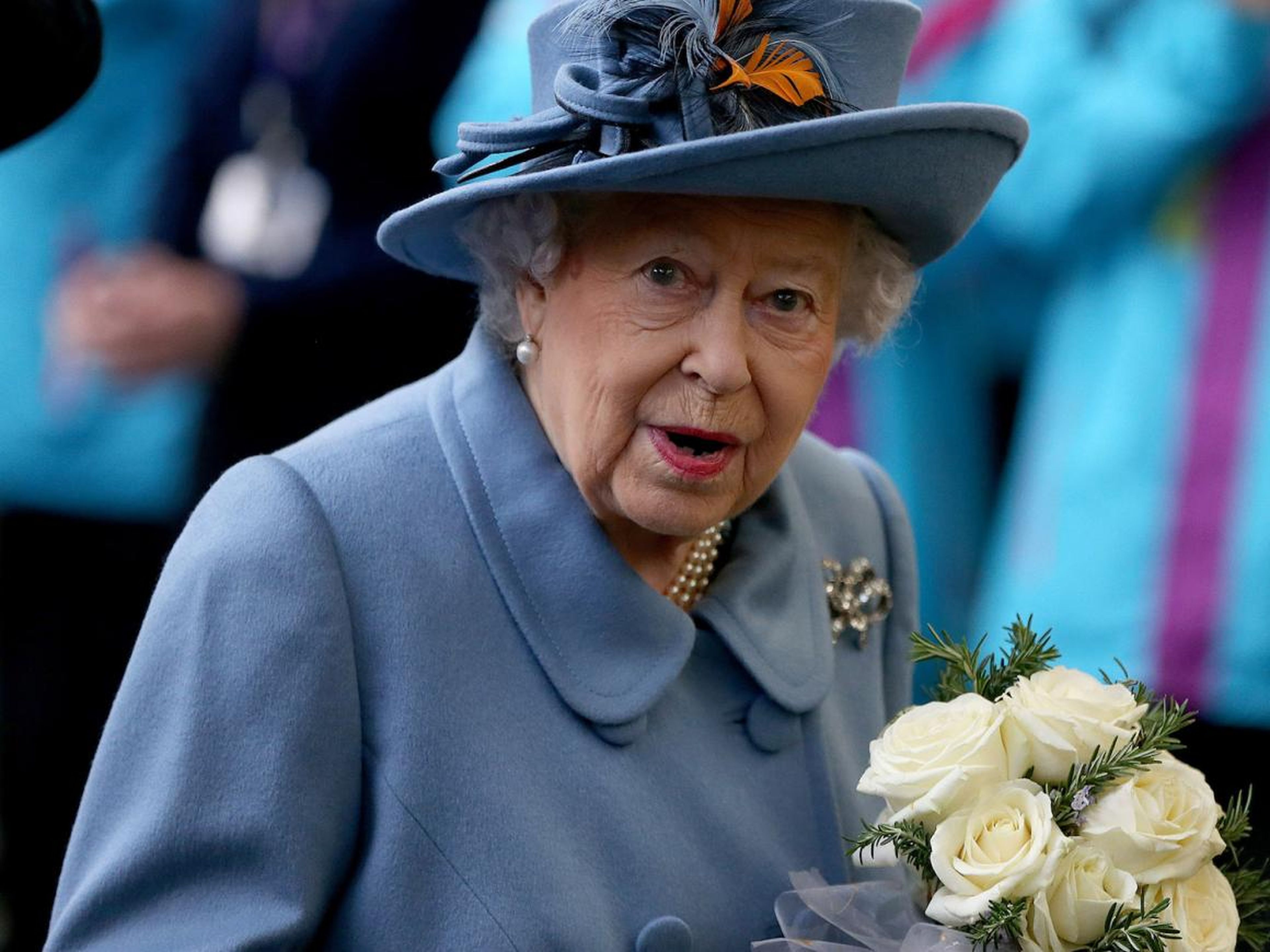 Queen Elizabeth II, pictured on a visit to Hull last month.