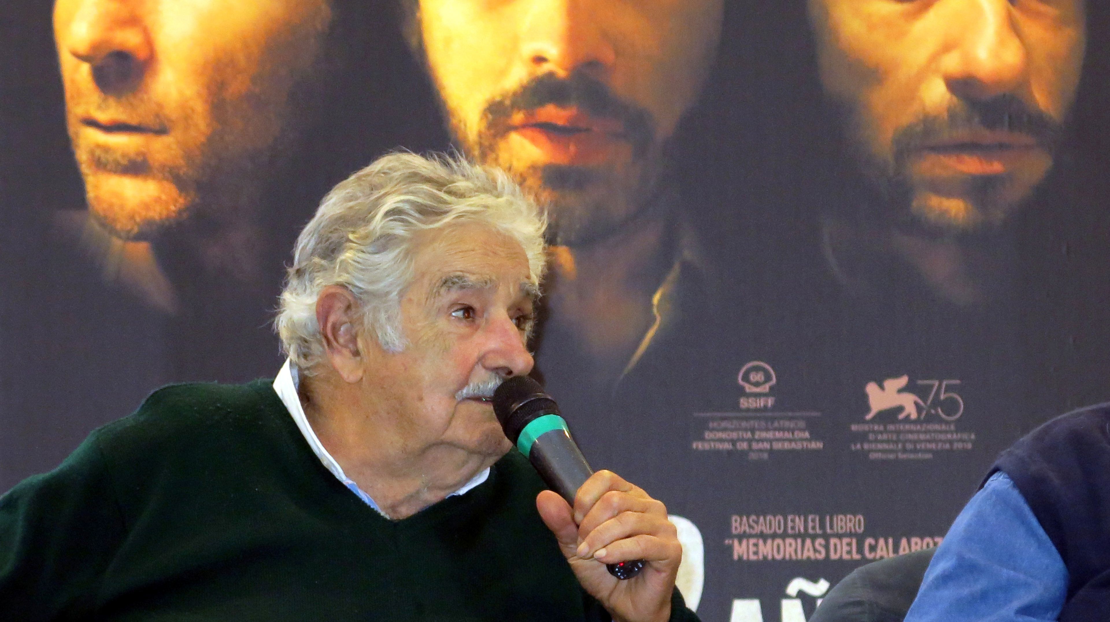 José Mujica, político y expresidente de Urugay, se coloca como el tercer personaje mejor valorado en España con un 7,87 por ciento