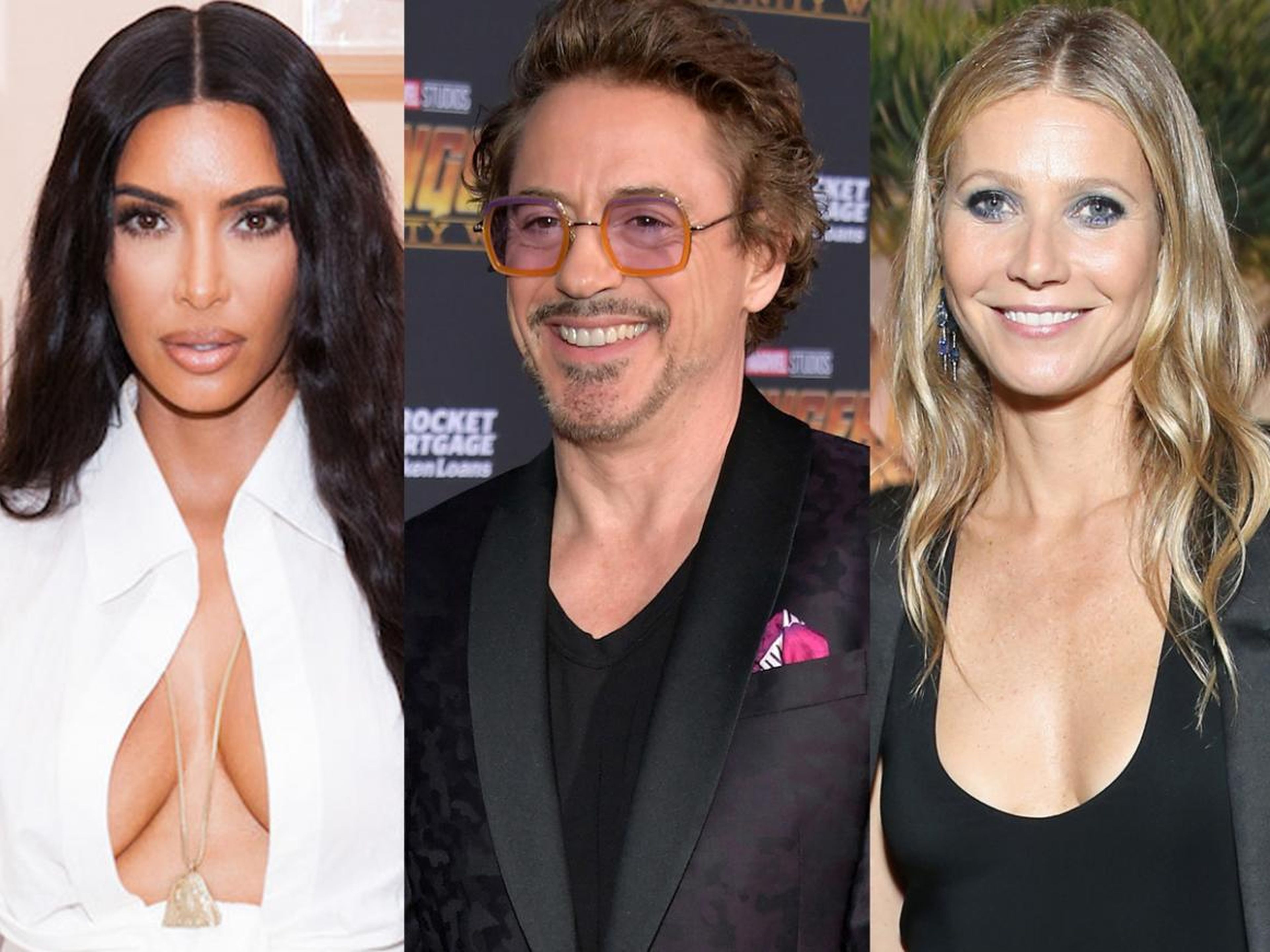 Kim Kardashian, Robert Downey Jr. y Gwyneth Paltrow intentaron lanzar carreras musicales.