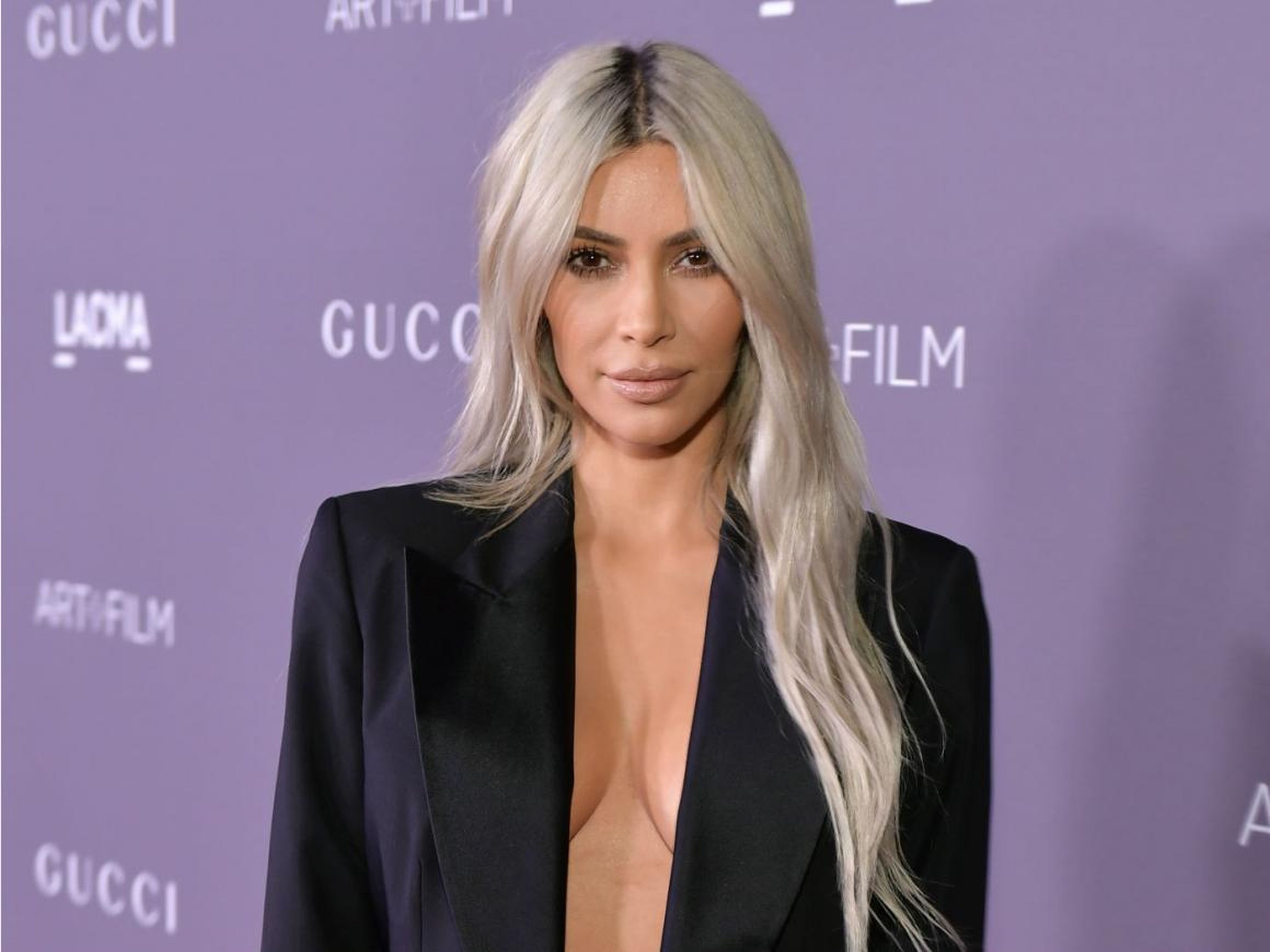 Kim Kardashian West está casada con el rapero y productor Kanye West.