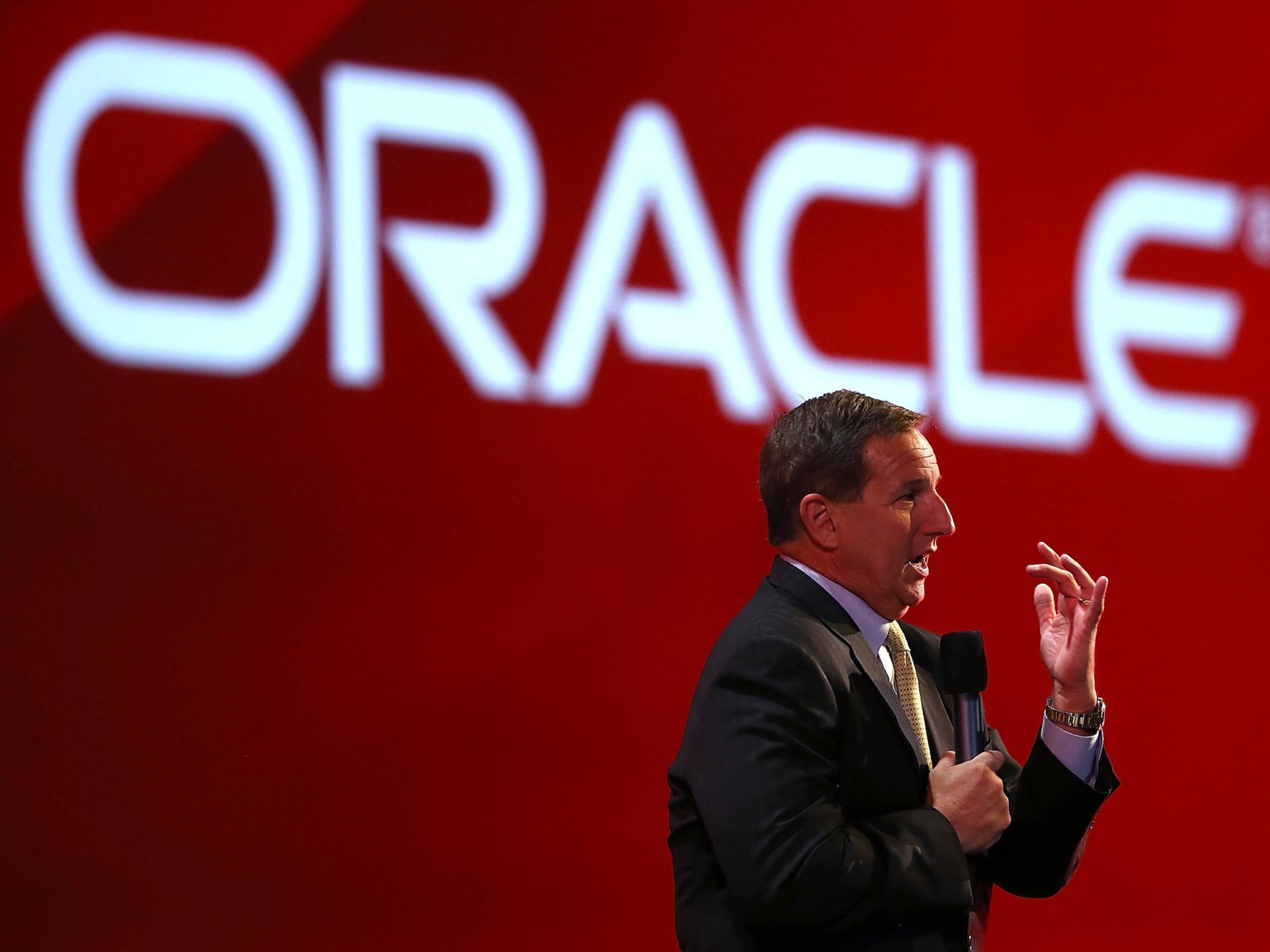 Mark Hurd, uno de los CEO de Oracle
