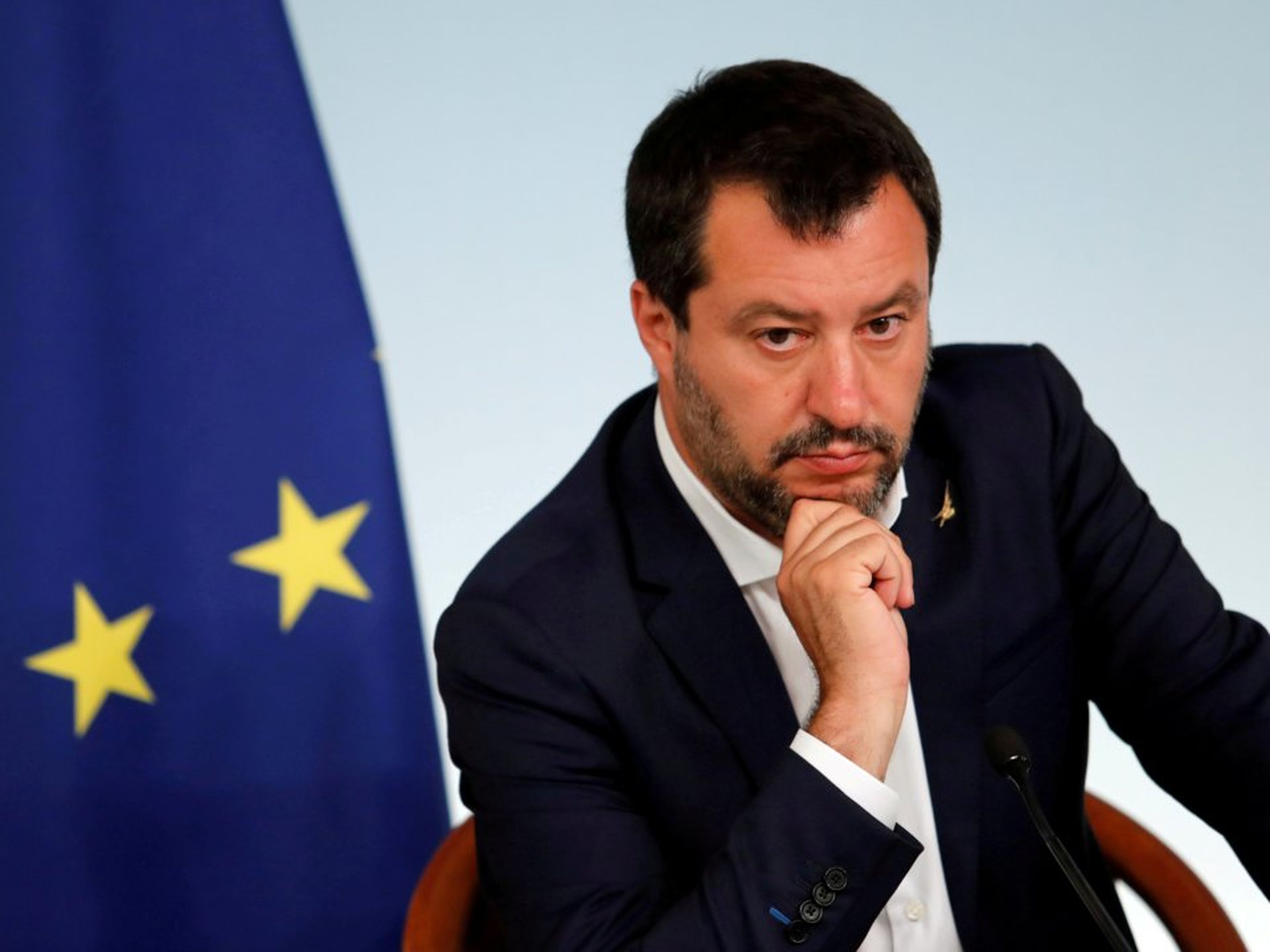 El ministro de Interior de Italia, el ultraderechista Matteo Salvini