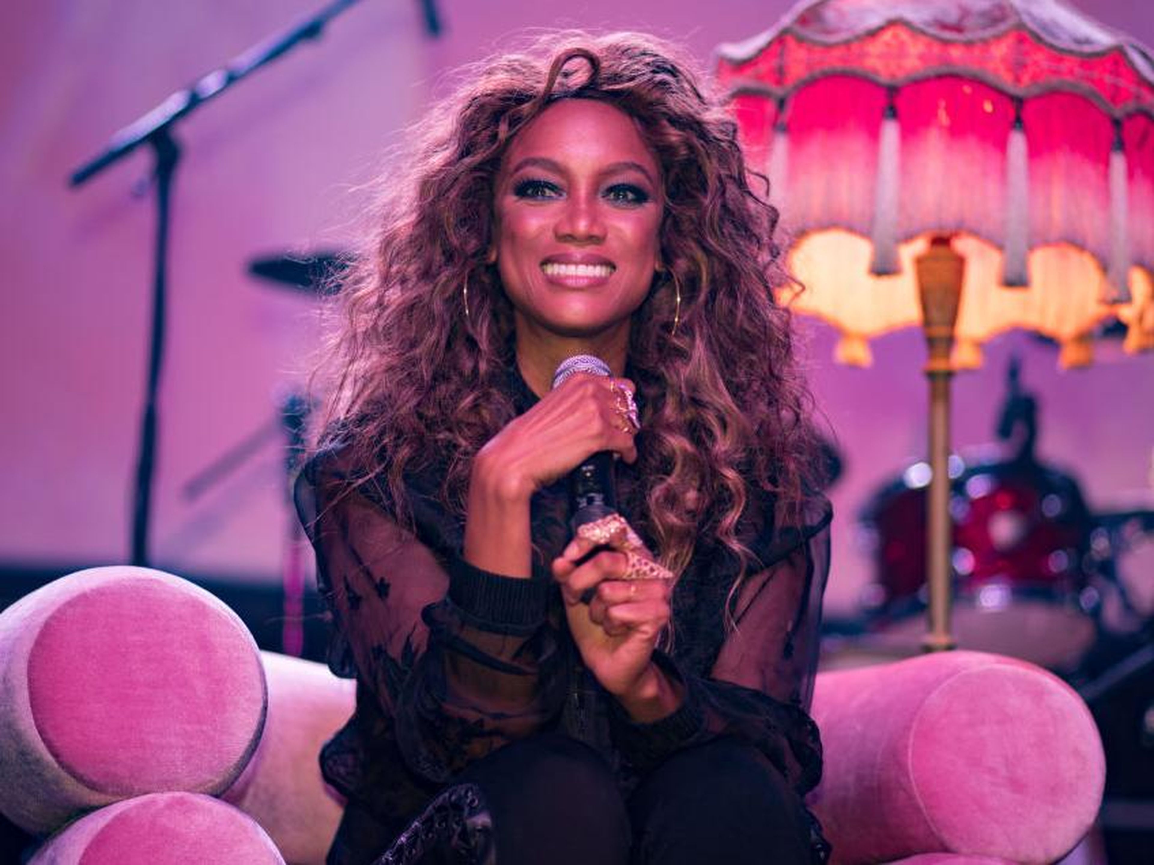Tyra Banks is the creator, head and host of The CW's "America's Next Top Model."