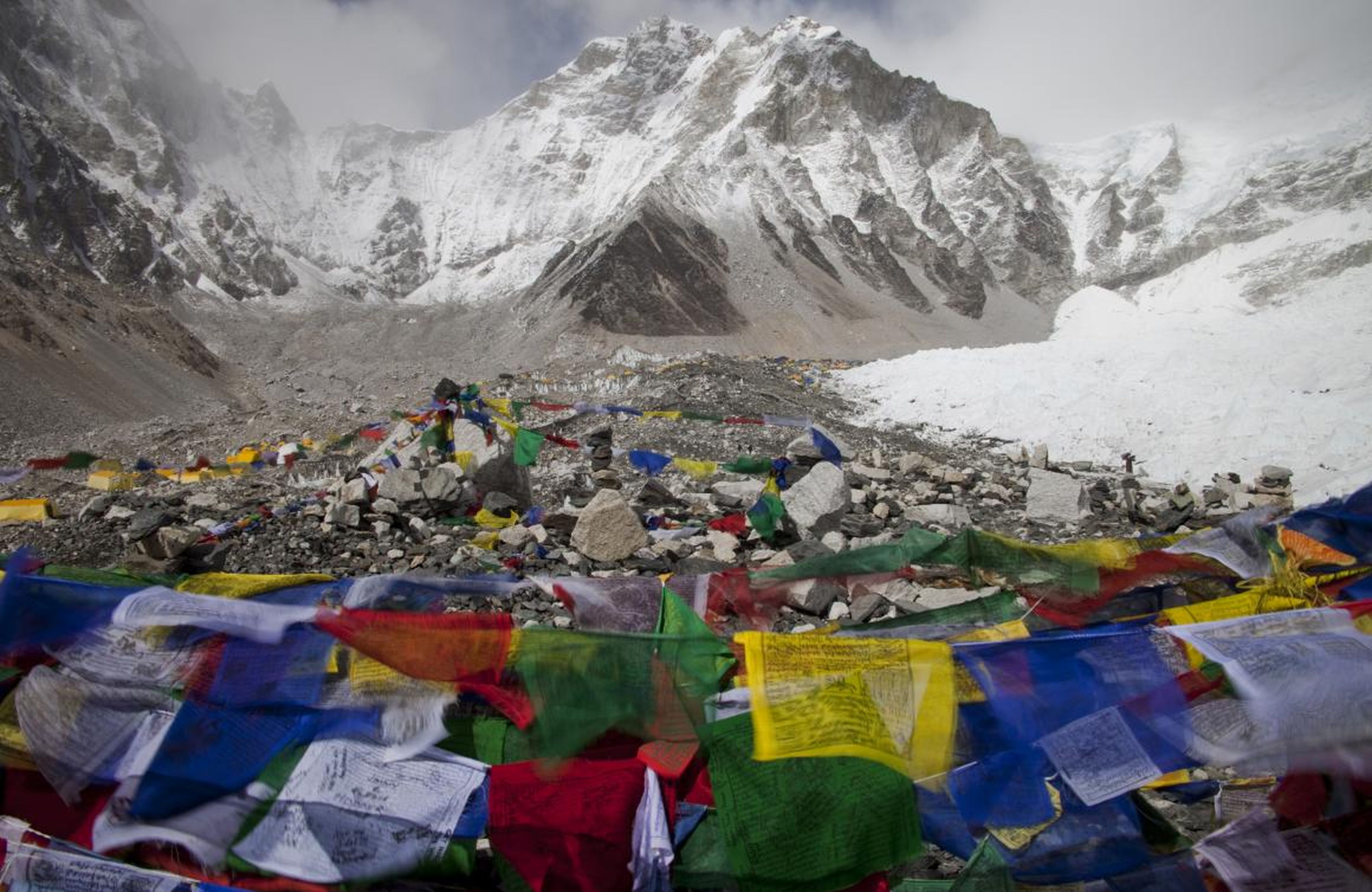 The Mount Everest base camp accumulated so much trash from tourists that it had to be closed.