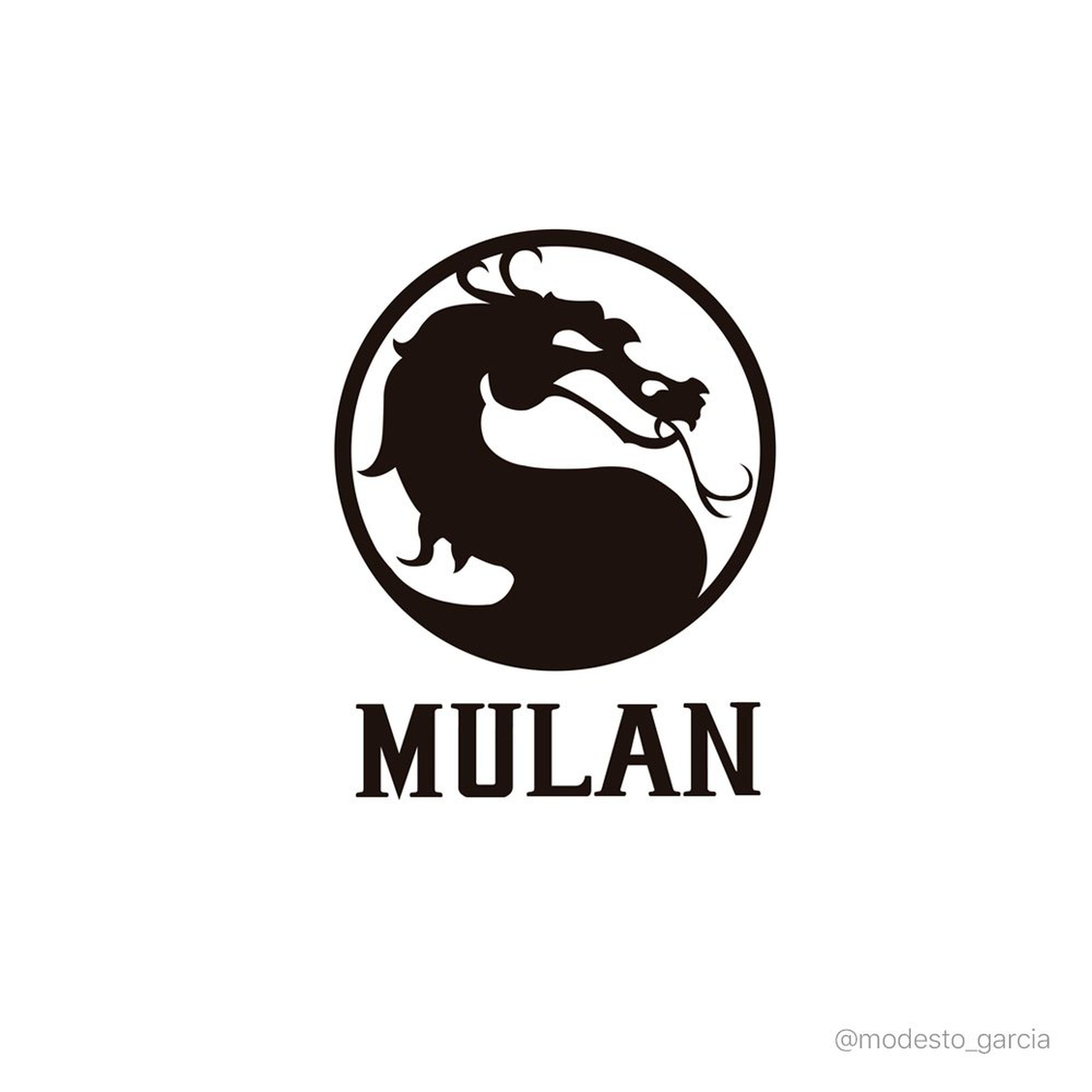 Si Mulan fuera un logo famoso