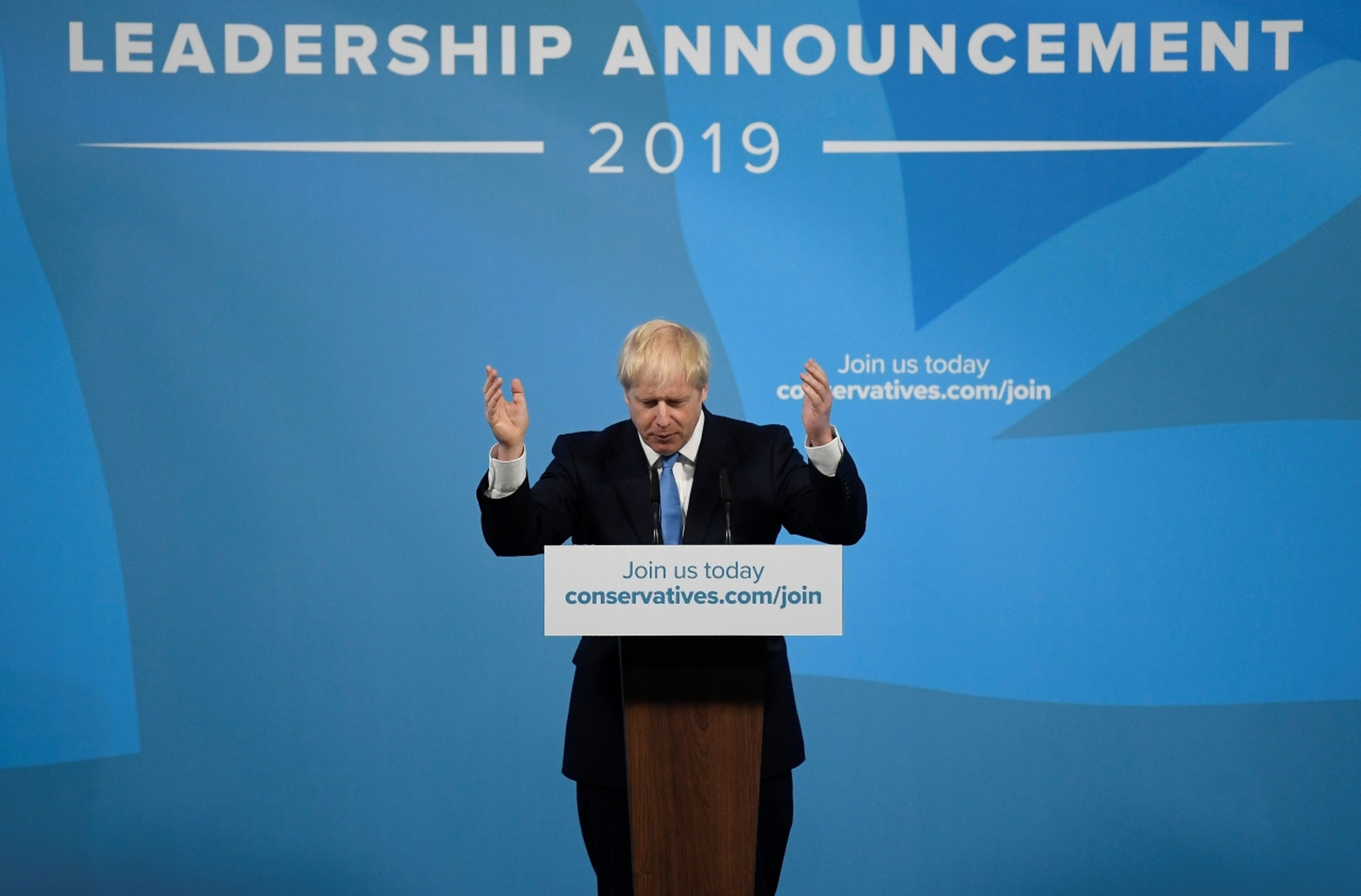 El nuevo primer ministro británico Boris Johnson
