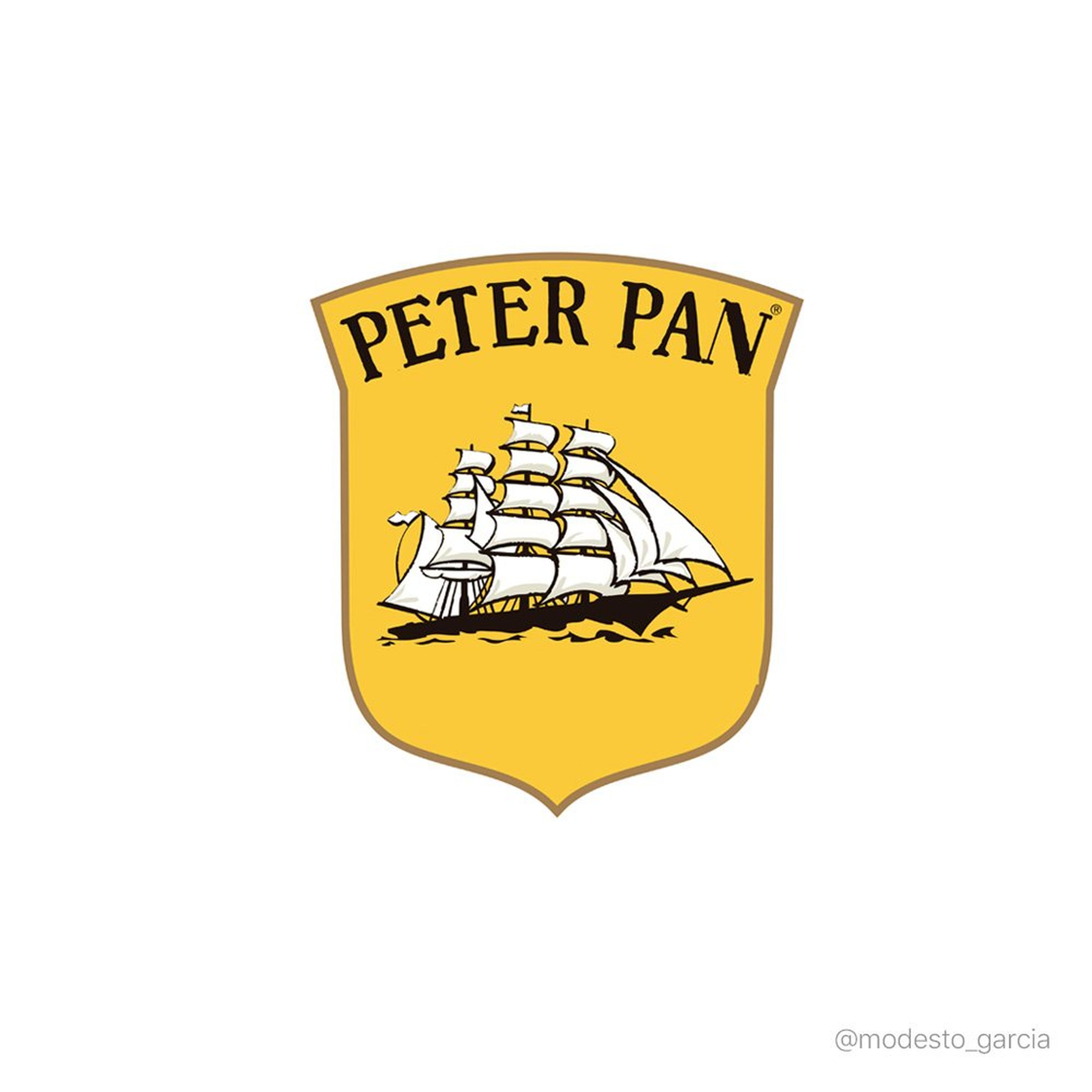 Si Peter Pan fuera un logo famoso