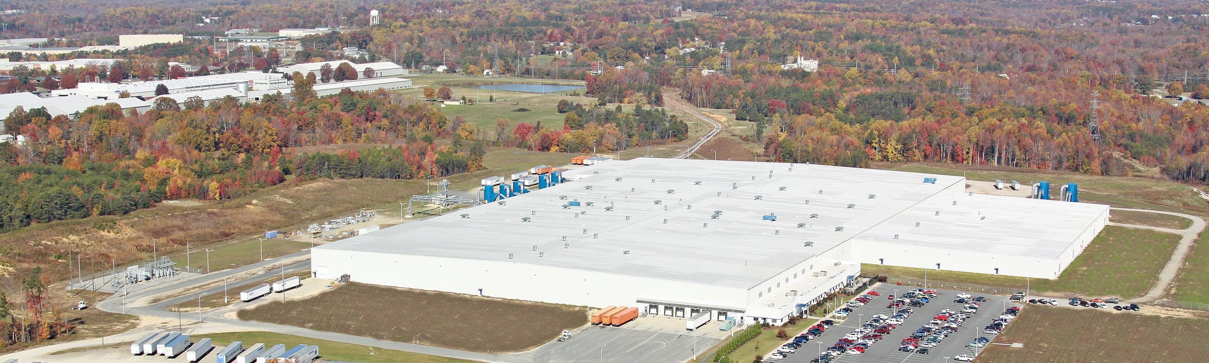Planta de producción de Ikea en Danville, Virginia.