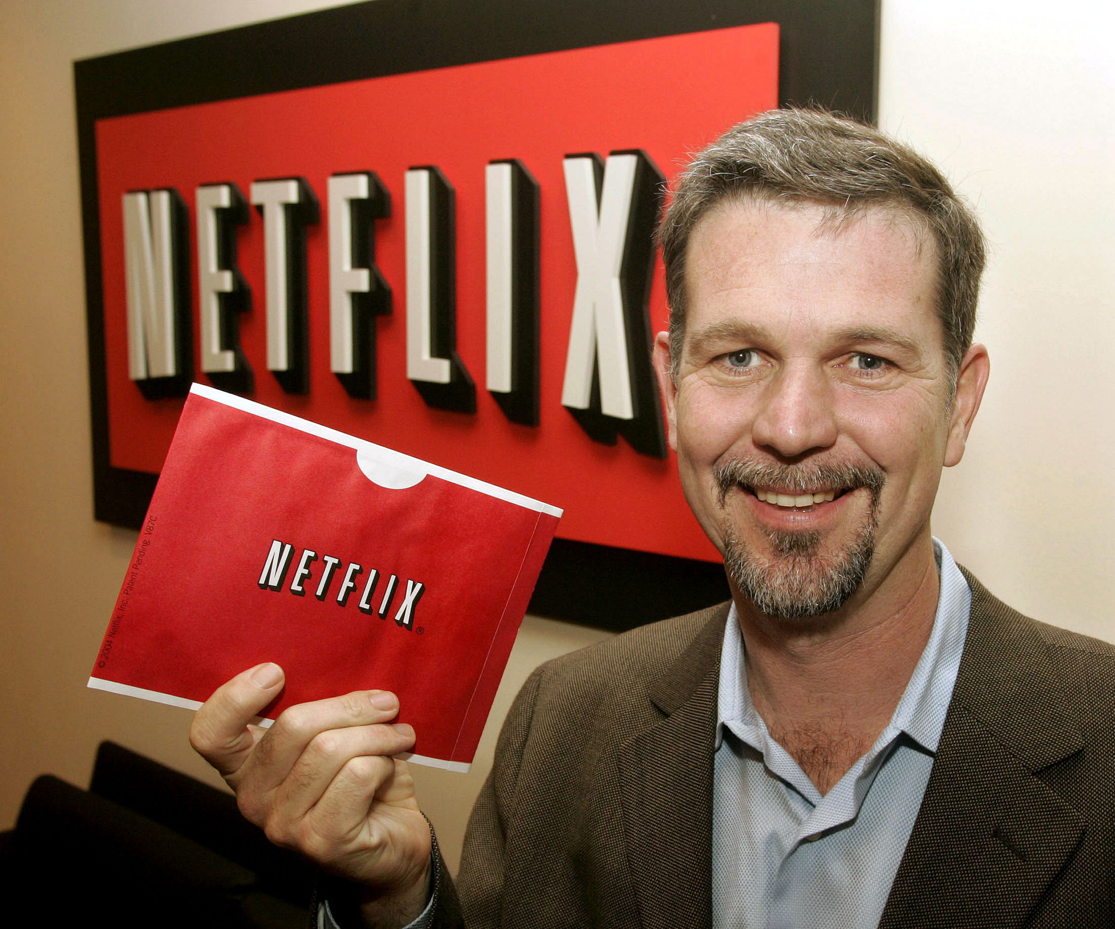 Reed Hasting, CEO de Netflix, en 2004.