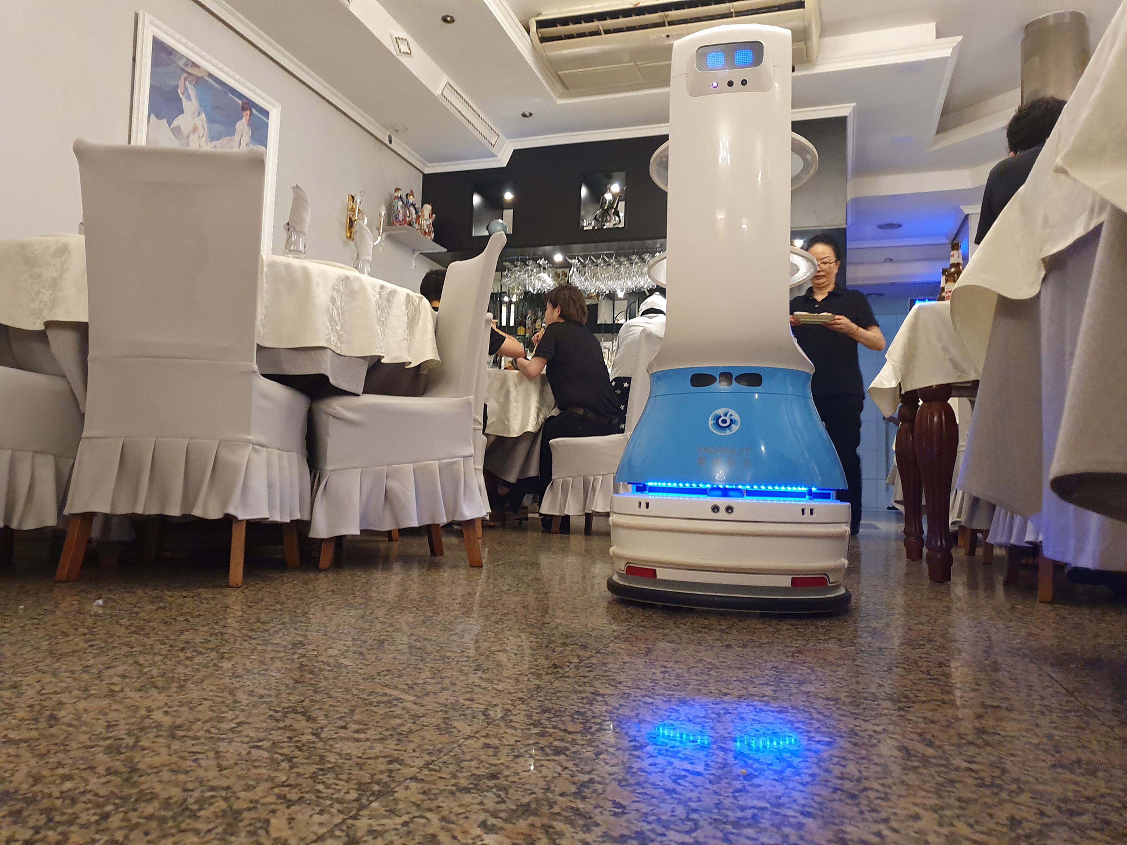 robot restaurante chino