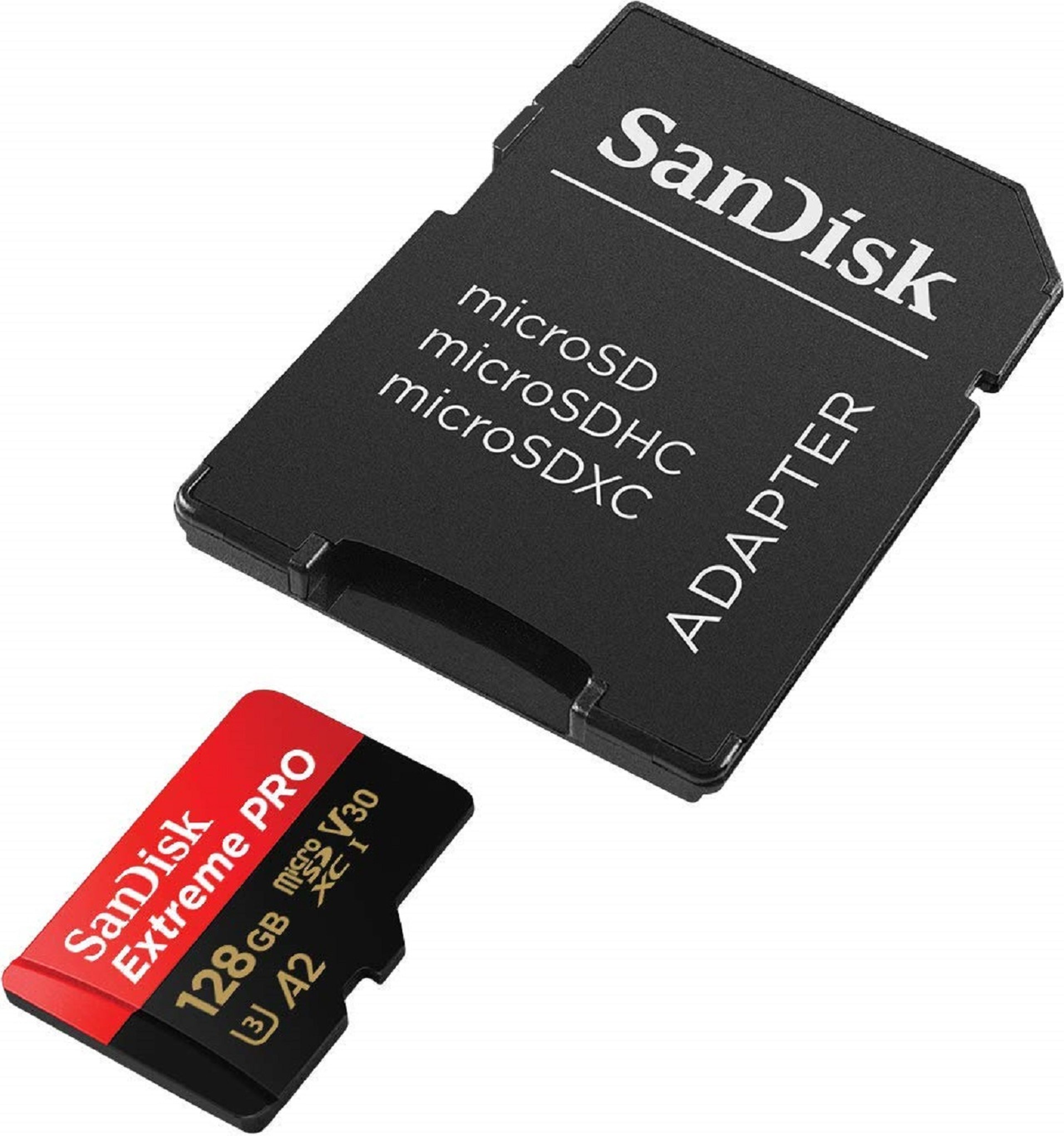 SanDisk Extreme PRO - Tarjeta de memoria microSDXC de 128 GB