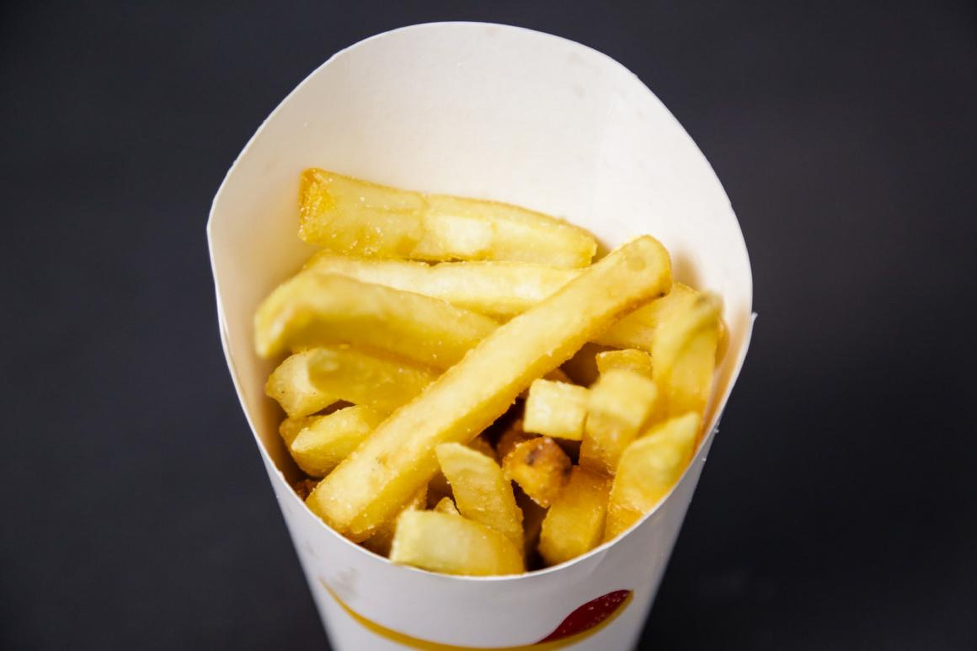 Savory, oily, and rich, BK's fries were the only contestant with zero metallic undertones. They're crispy on the outside and juicy on the inside, though their core is a little gritty and a tad bit too soft. These have just the