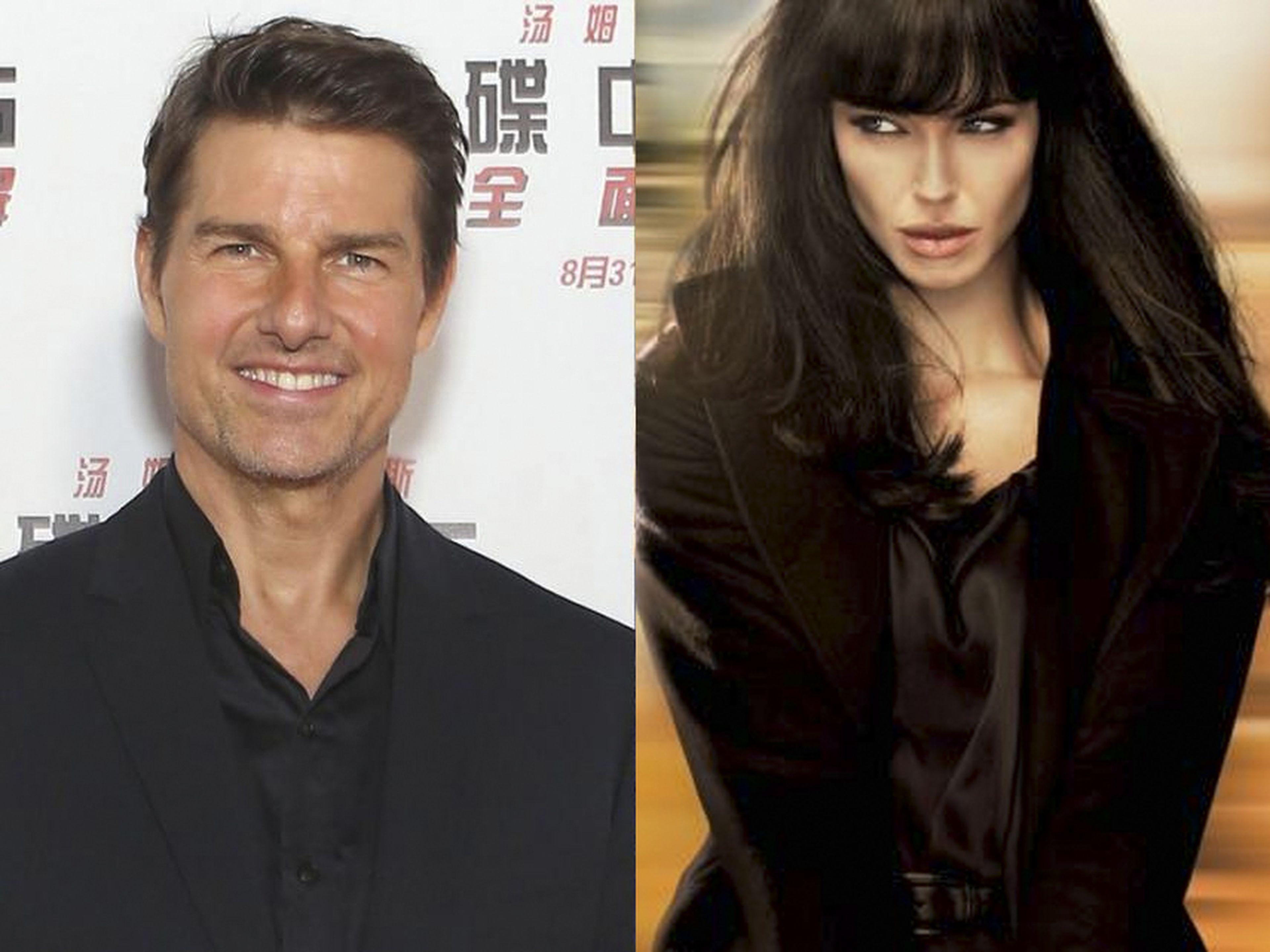 Tom Cruise y Angelina Jolie.