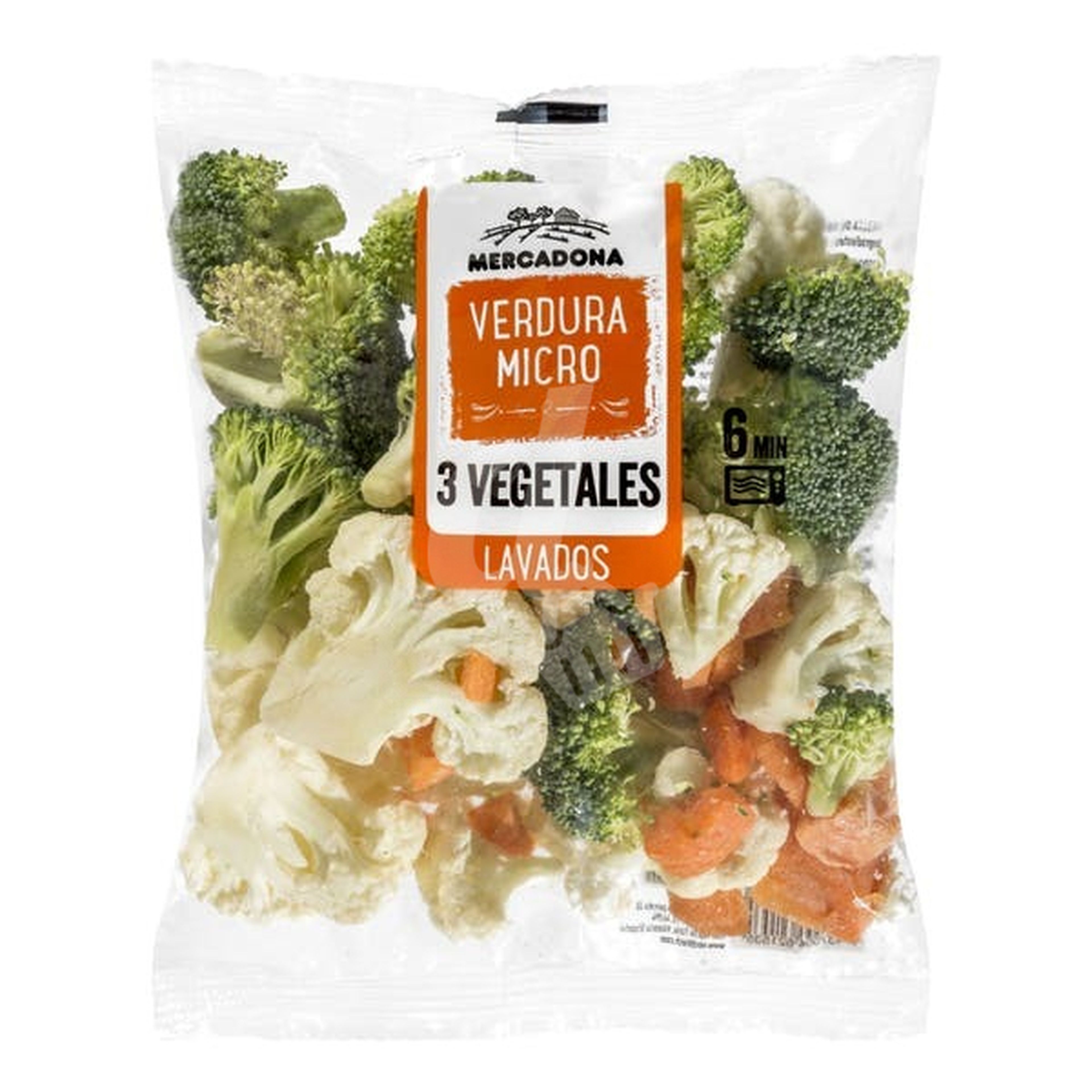 verduras al micro